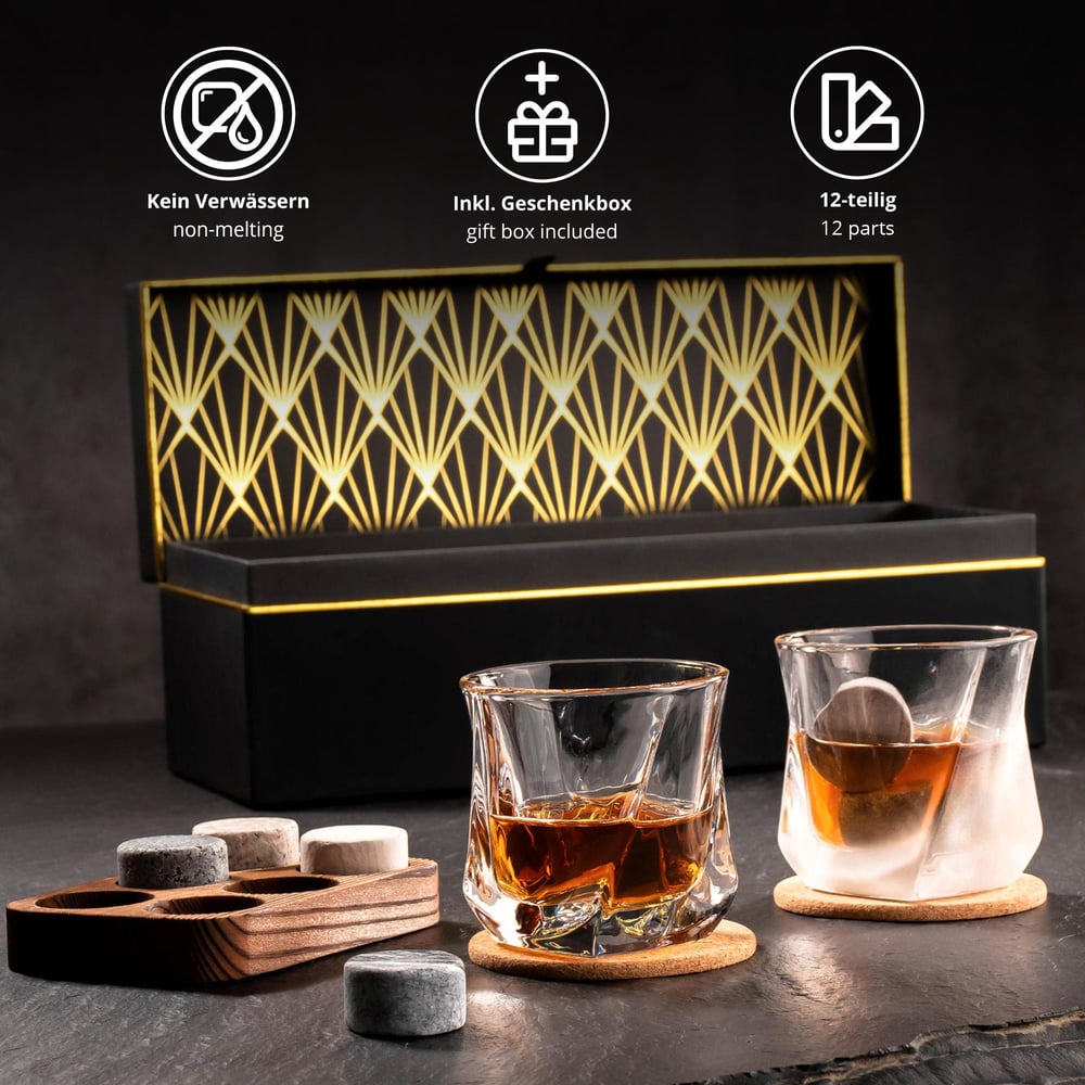 Whisky Geschenkset Deluxe personalisiert zum 50. Geburtstag 4