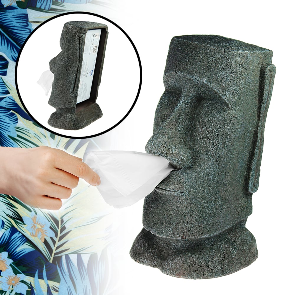 Taschentuchbox Halter Moai