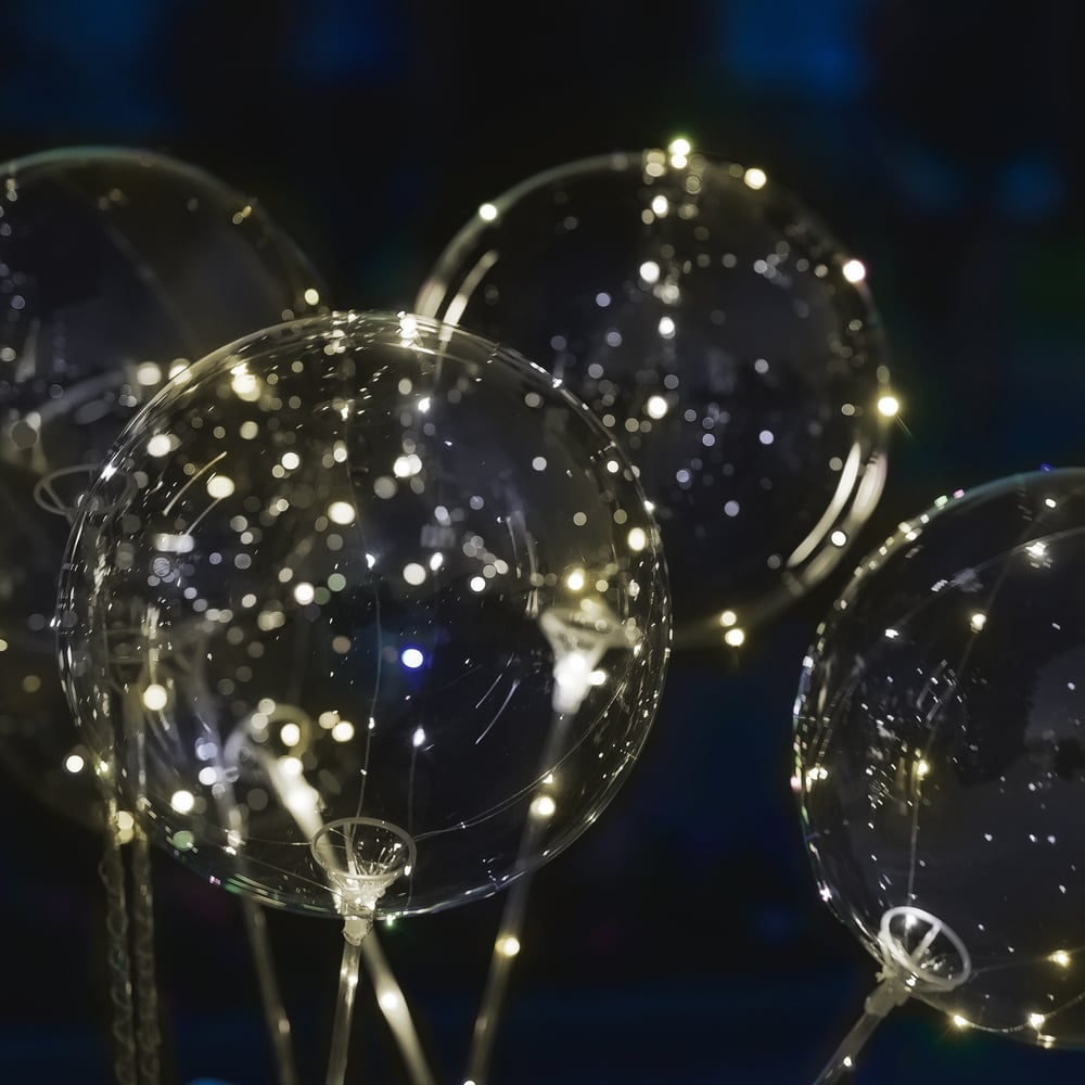 Leuchtender Luftballon - LED