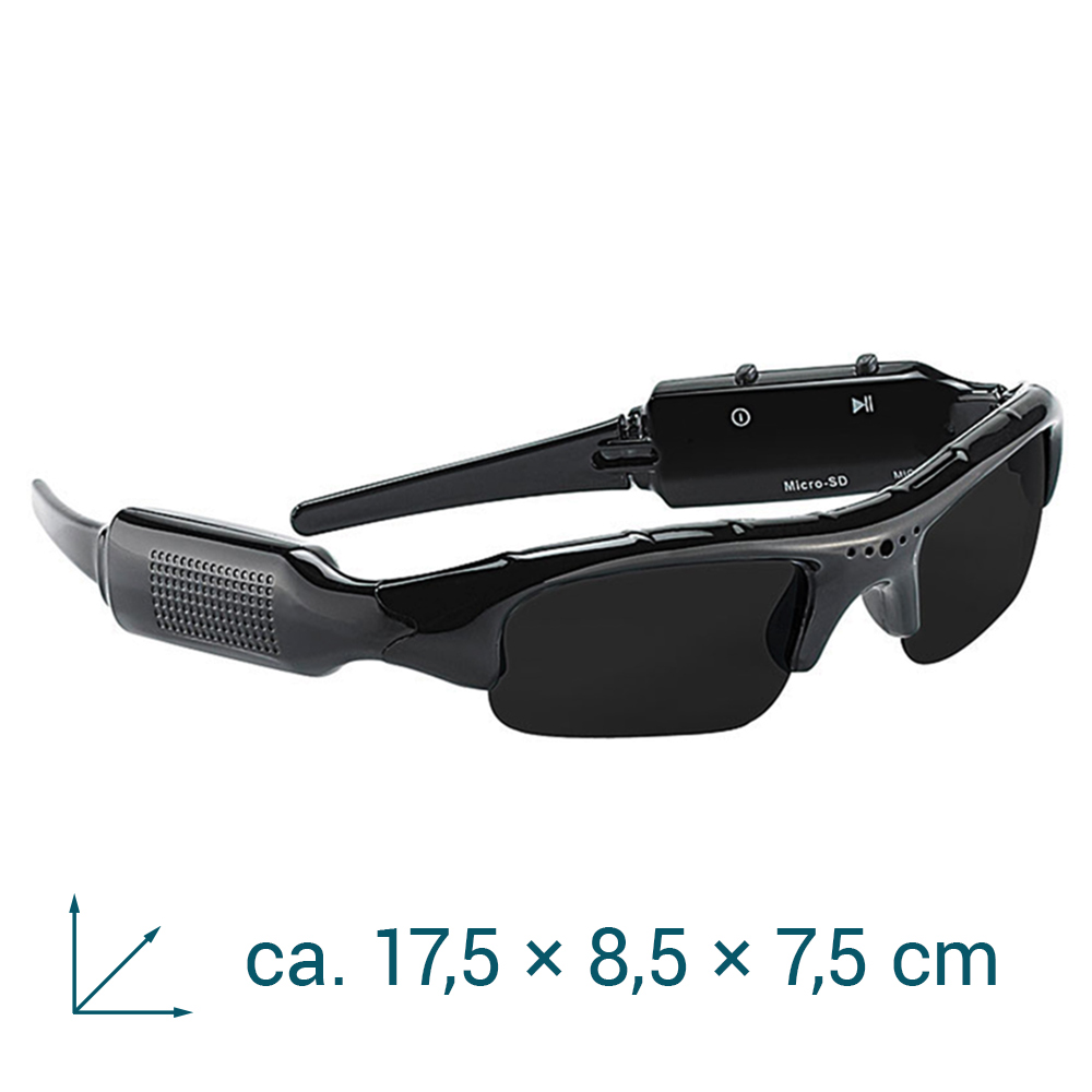 Sonnenbrille mit Spionage Kamera