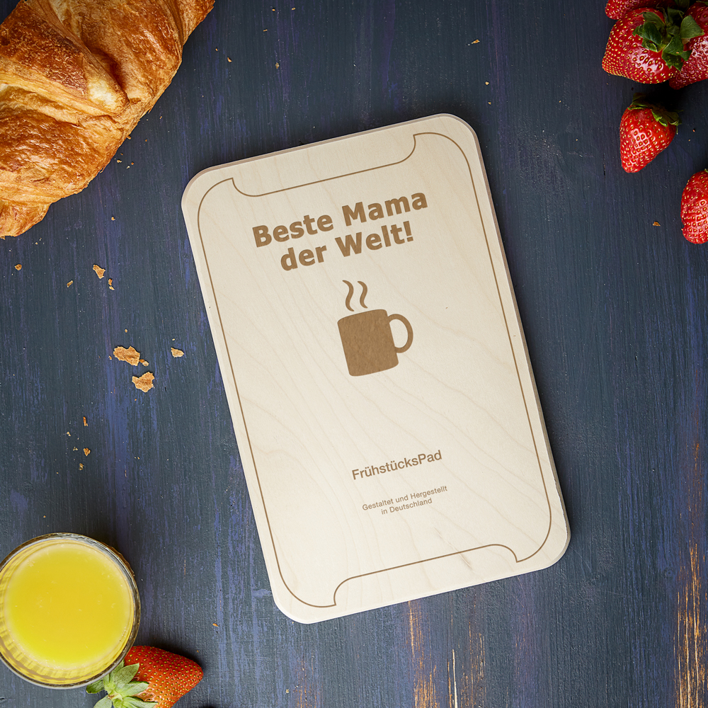 Frühstücksbrett Tablet - FrühstücksPad Bester Papa Frühstücksbrett Tablet - FrühstücksPad Bester Papa