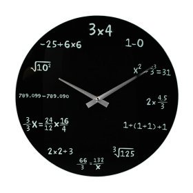 Mathe Wanduhr Mathe Wanduhr