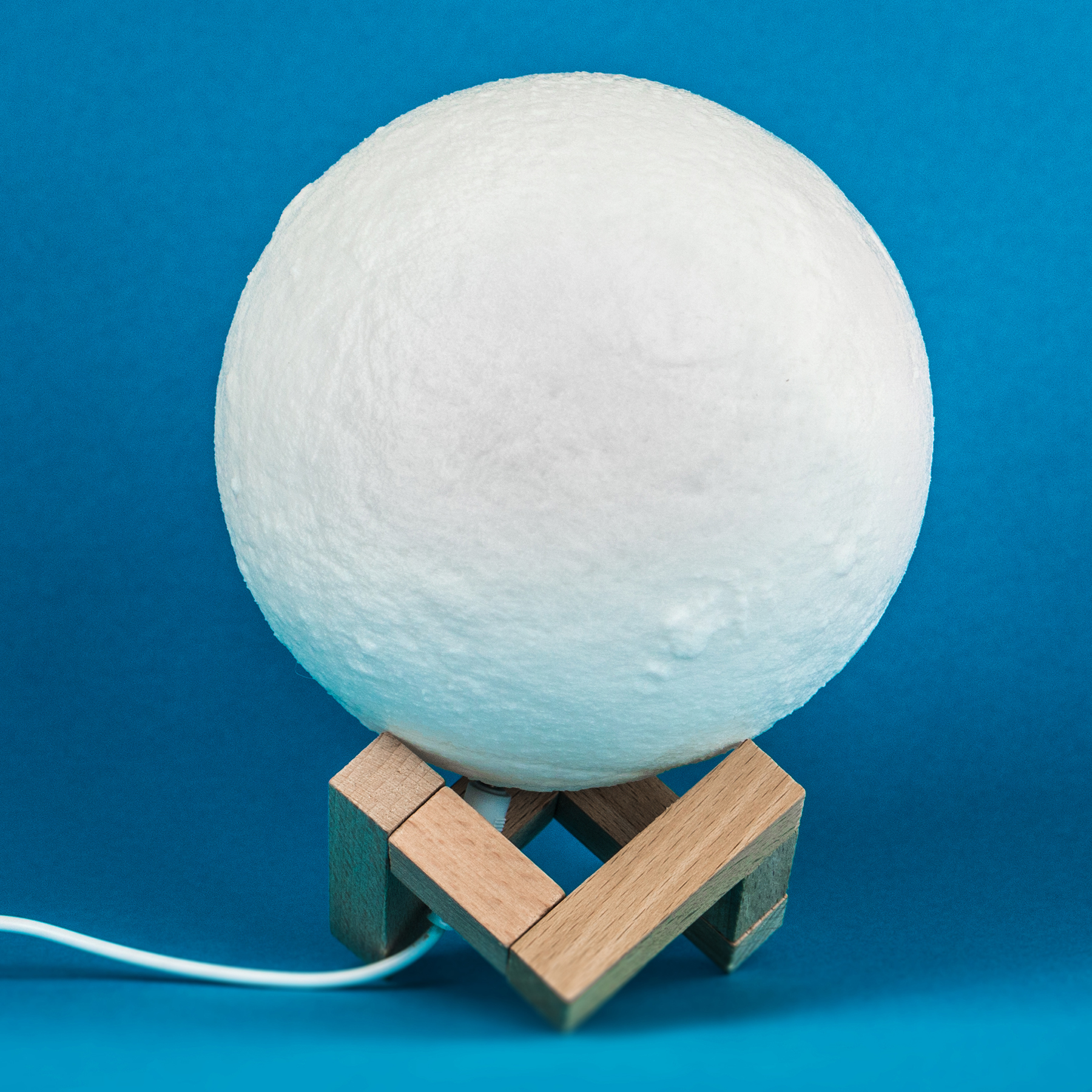 Tischlampe 3D - Mond Kugel