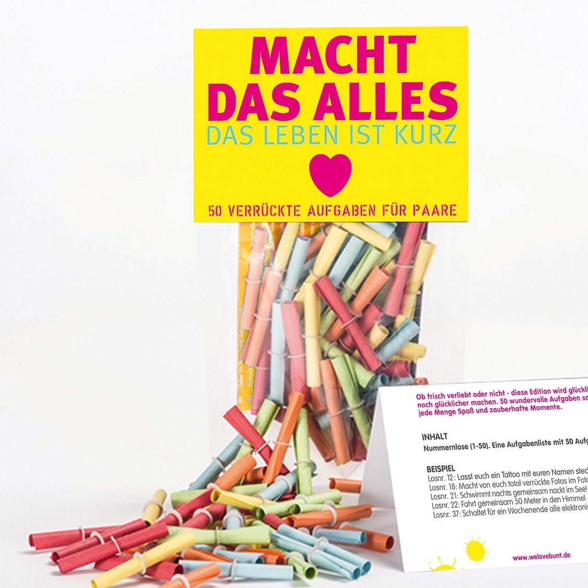 Macht das alles - 50 Lose für Paare Macht das alles - 50 Lose für Paare