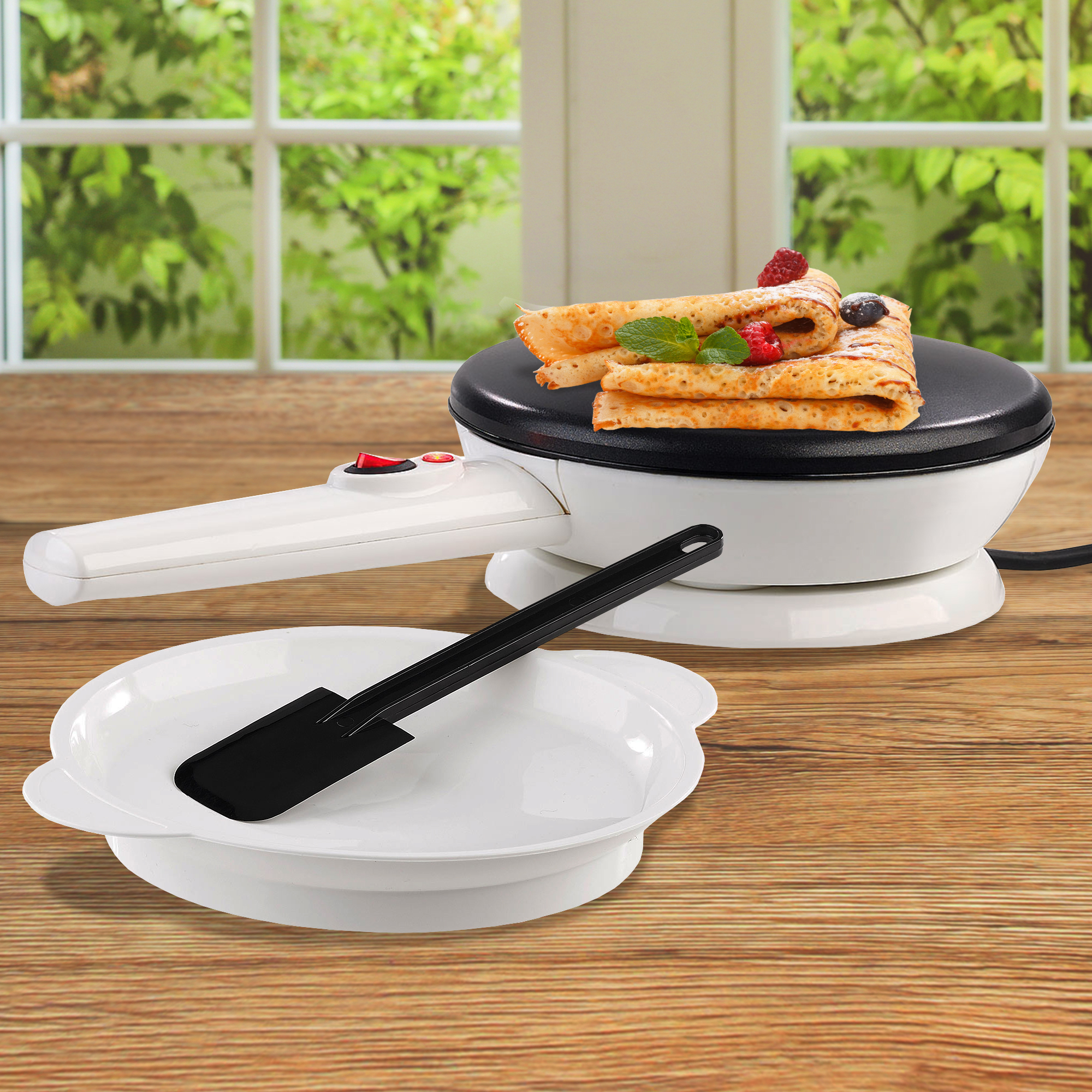 Crepe Maker mit extra Pfanne Crepe Maker mit extra Pfanne