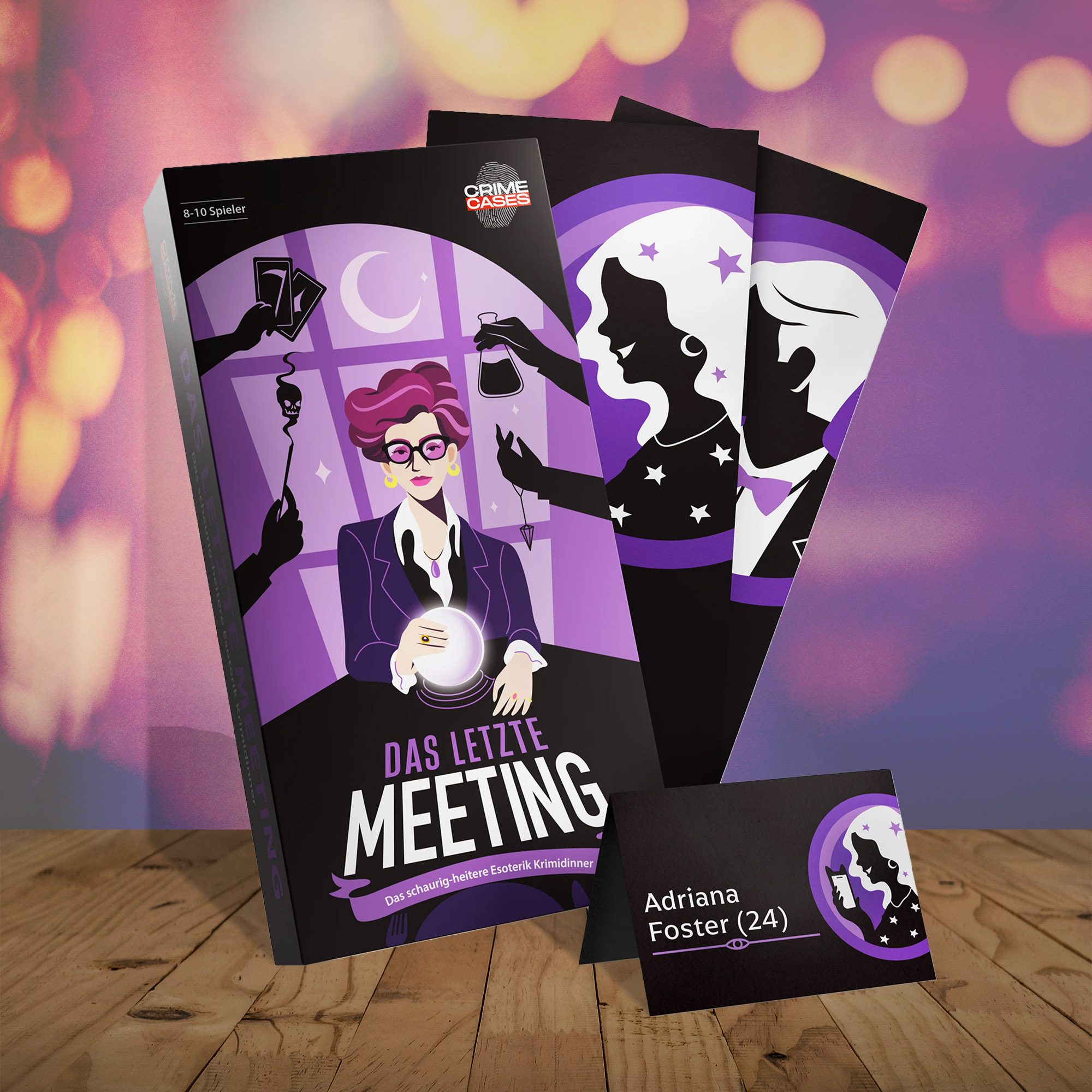 Krimidinner für Zuhause - Das letzte Meeting