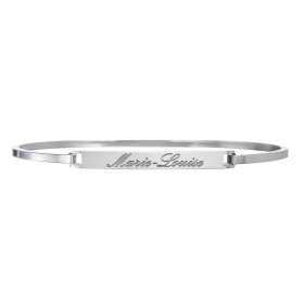 Armreif mit Gravur - Farbe Silber - Personalisiert Armreif mit Gravur - Farbe Silber - Personalisiert