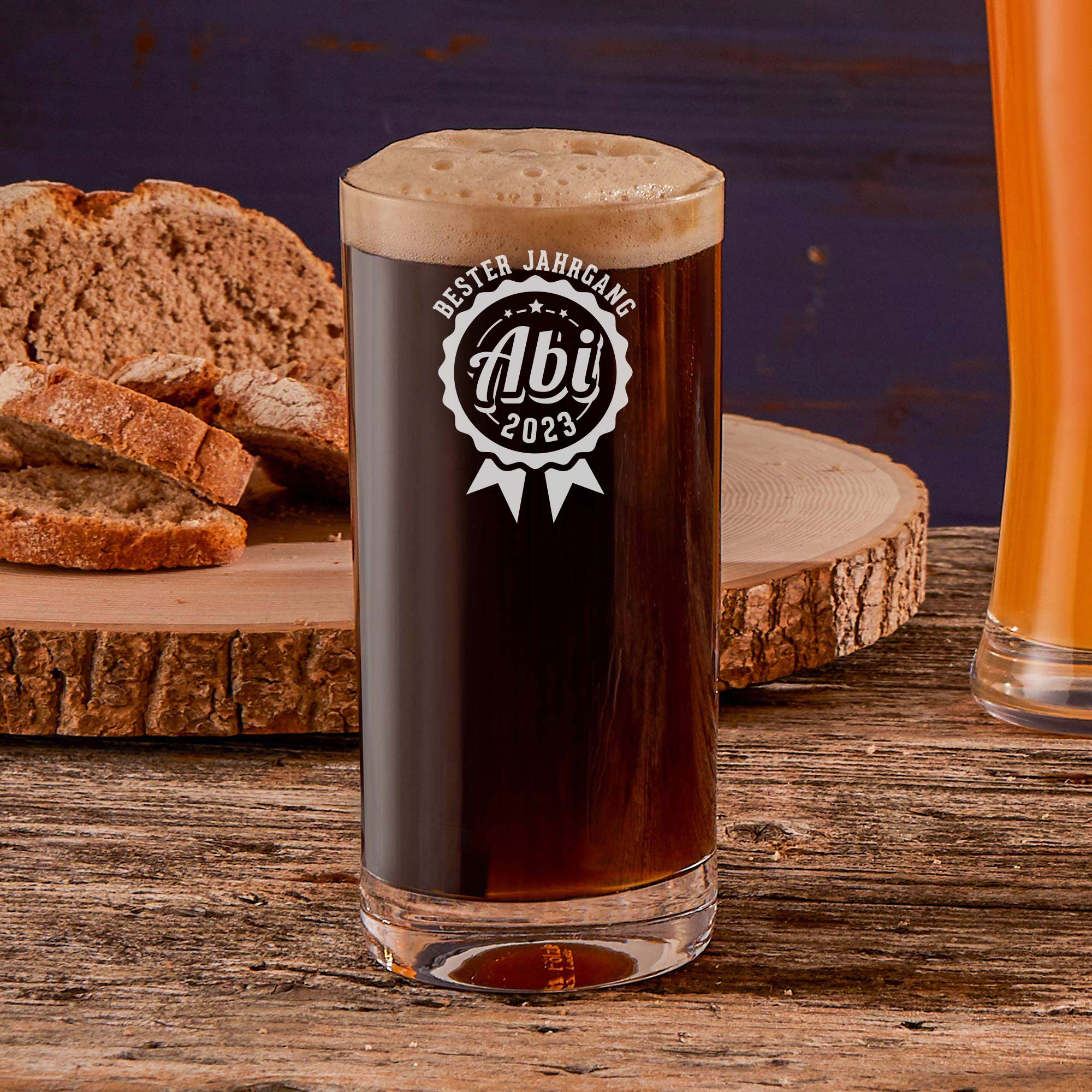 Craft Bier Glas mit Gravur - Abitur Jahrgang