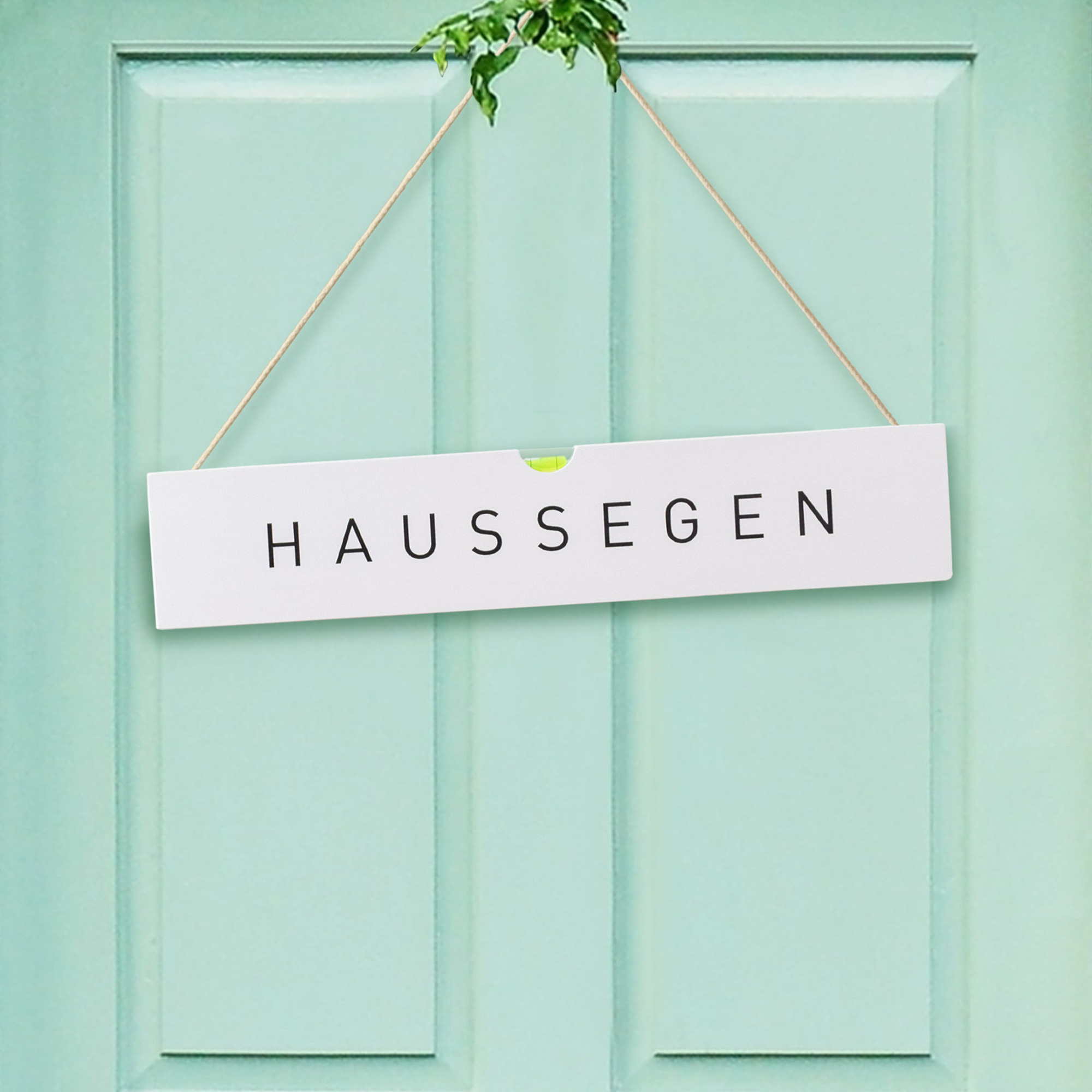 Haussegen Wasserwaage - Weiß Richtwaage für den Haussegen, Weiße Wasser Waage, Waage mit Horizontal-Libelle zum Einzug, Lustiges Hochzeitsgeschenk, Holz Wasserwaage als Wanddeko