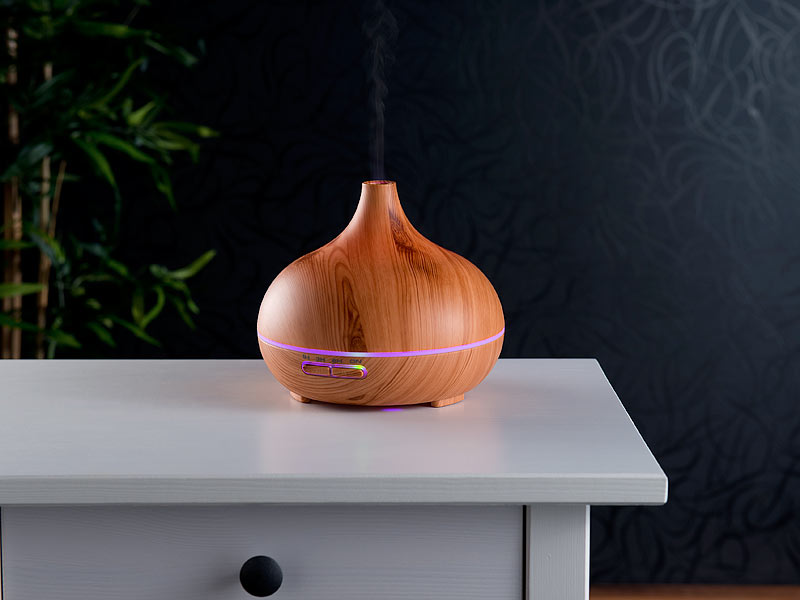 Raumbefeuchter mit Aroma Diffusor und Farbwechsel Raumbefeuchter mit Aroma Diffusor und Farbwechsel
