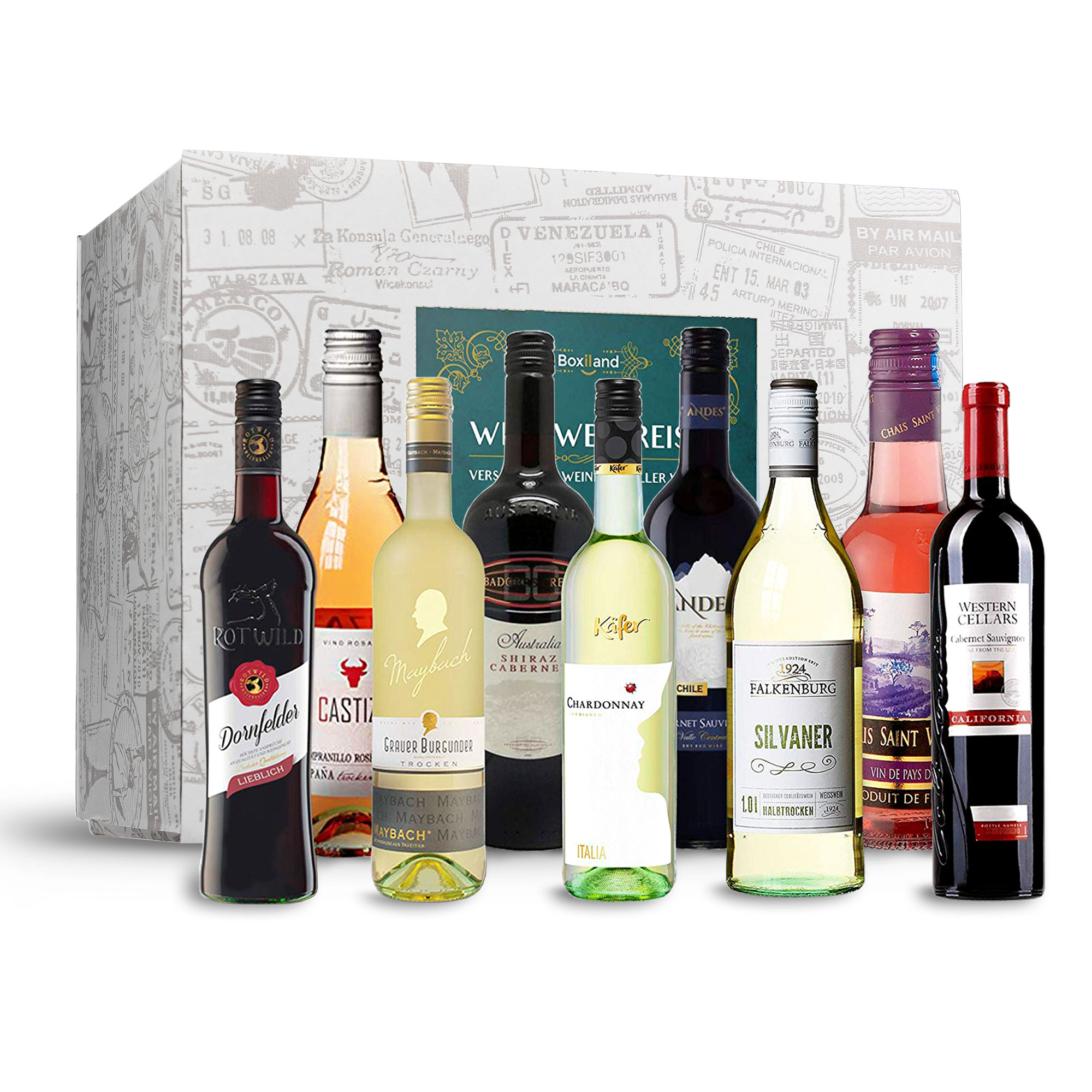 Wein Weltreise - 9er Set Wein Weltreise - 9er Set