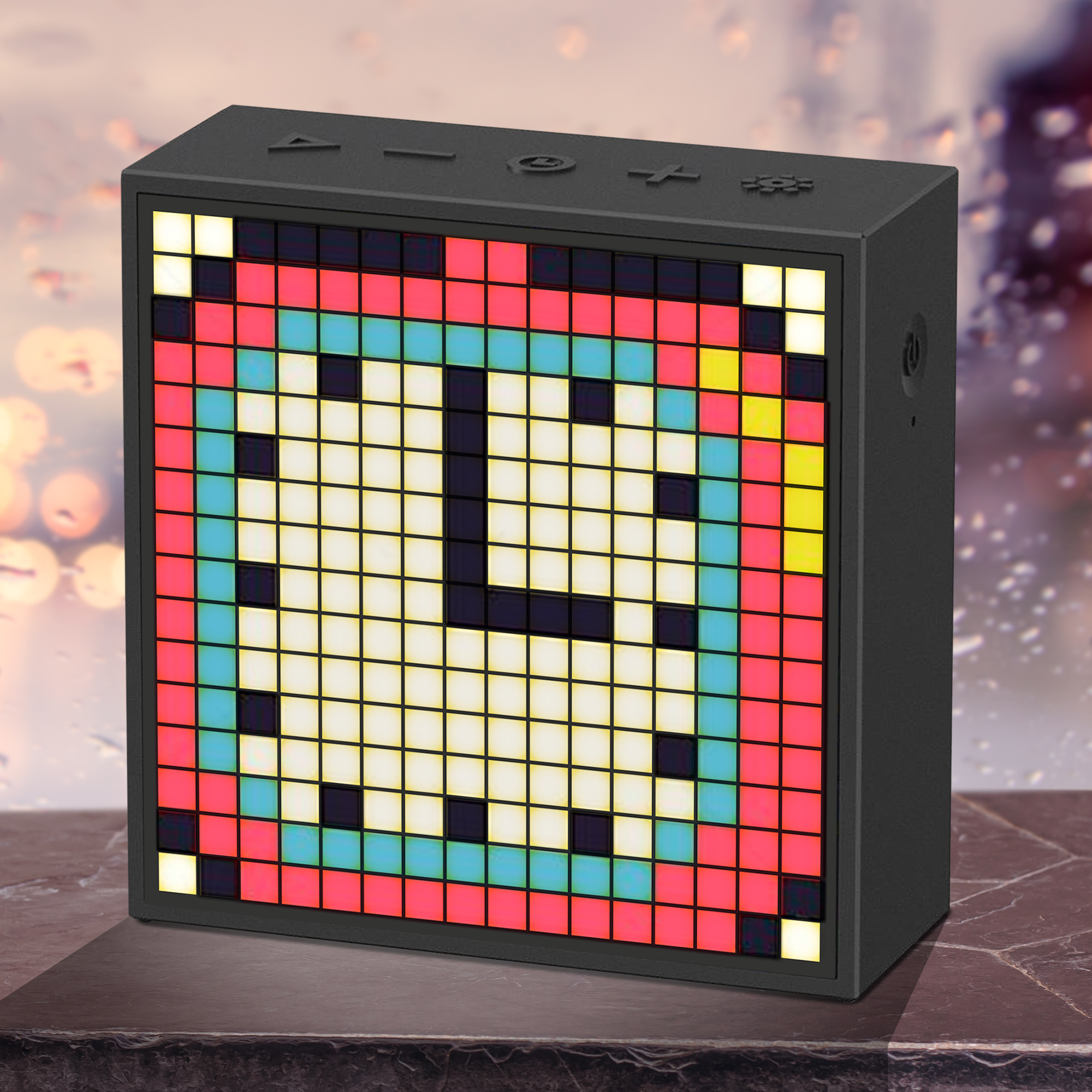 Pixel Bluetooth Lautsprecher - TimeBox mit Display