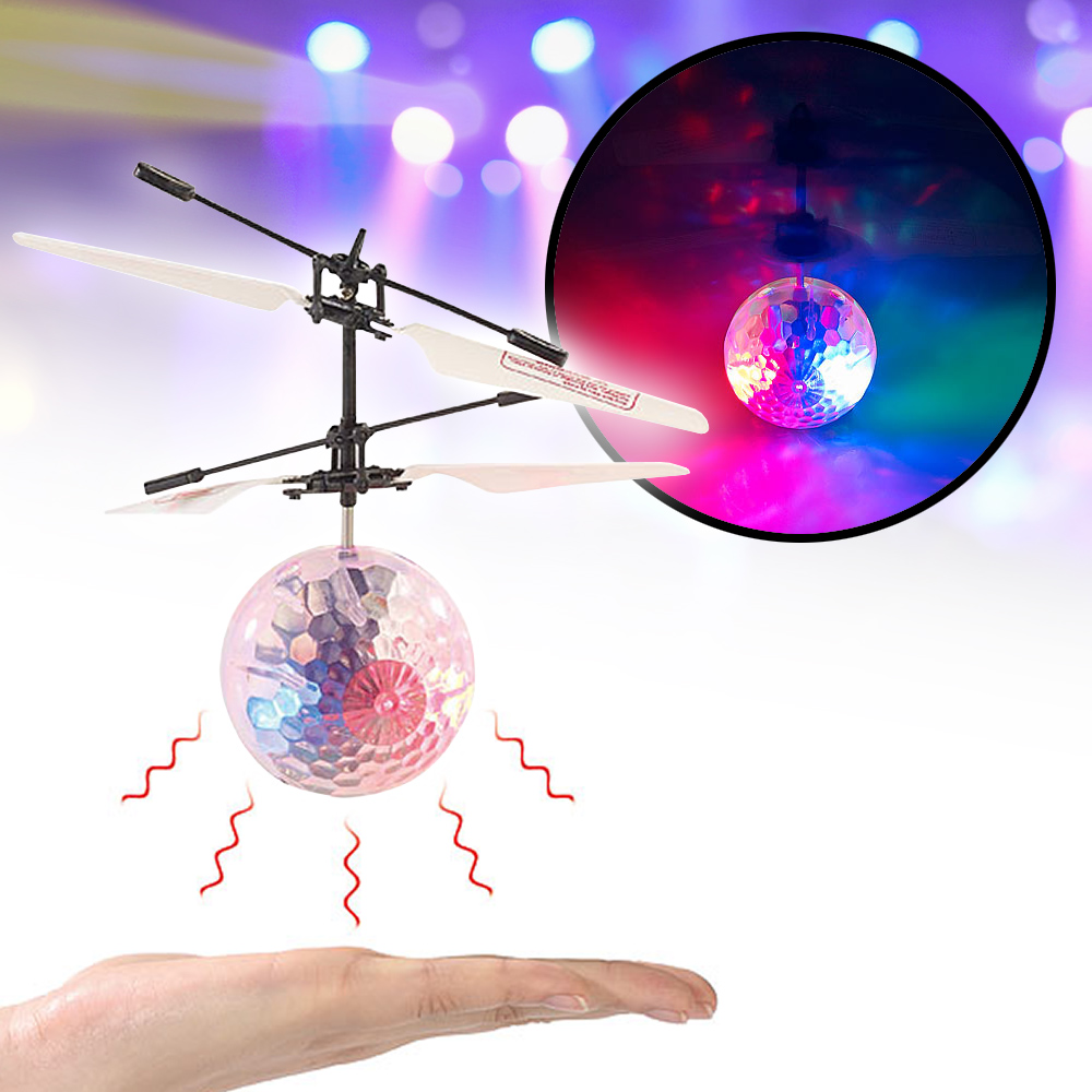 Fliegender Heli Ball mit LED-Beleuchtung Fliegender Heli Ball mit LED-Beleuchtung