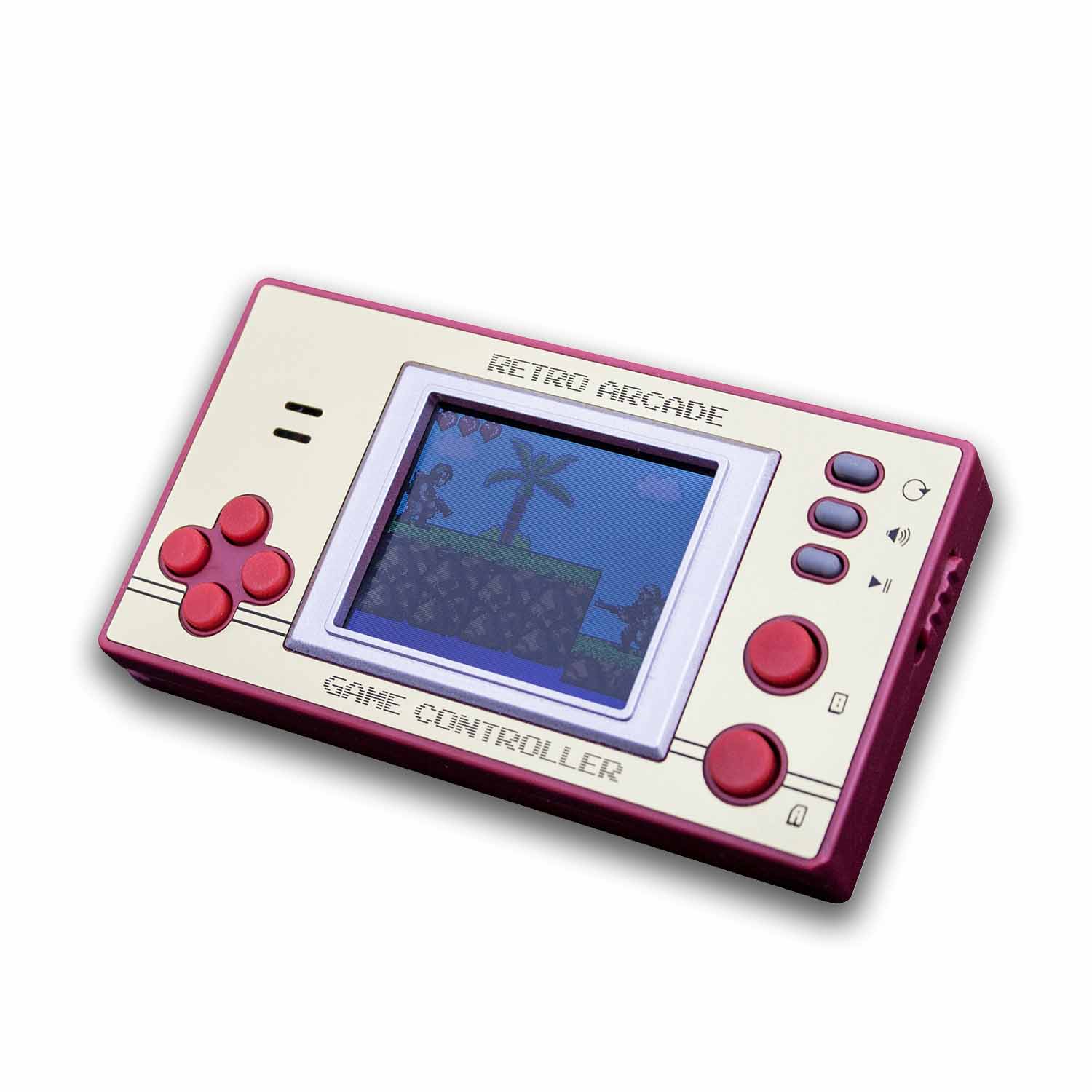 Arcade 8-Bit Retro Spielekonsole mit Display, Geschenkidee für Gamer, Arcade Spielekonsole mit Display, über 100 Spielen in 8-Bit Format