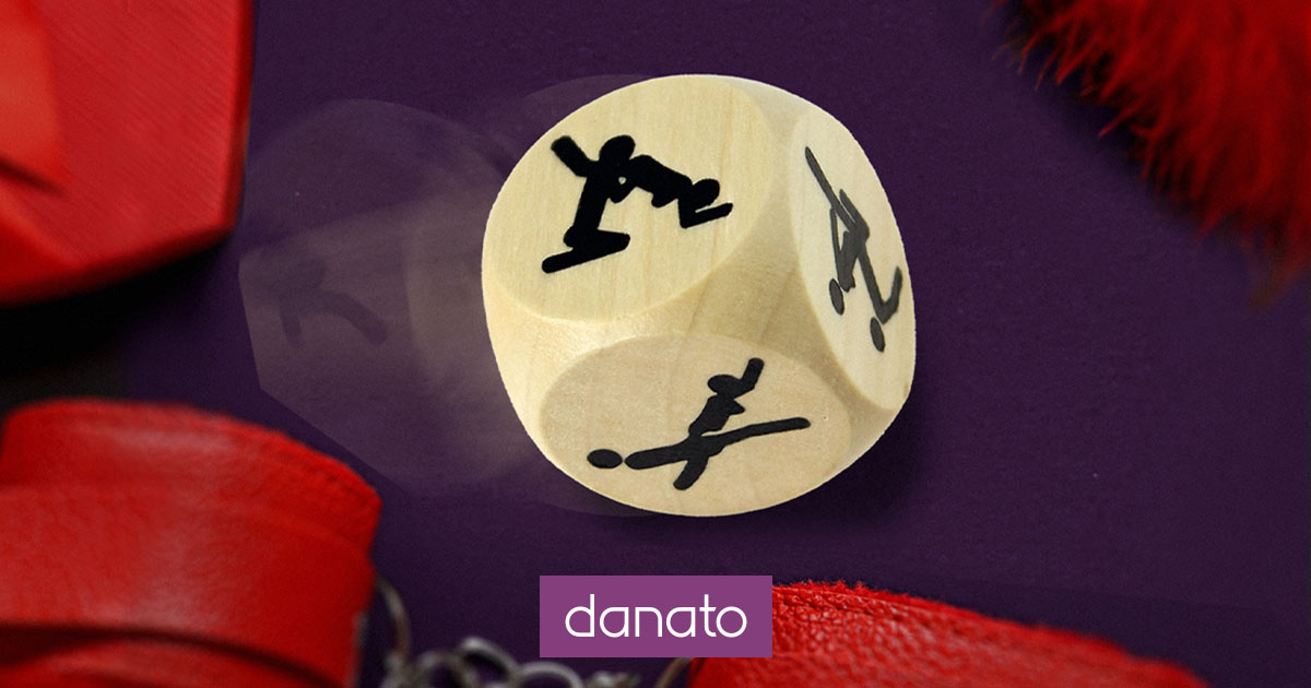 Kama Sutra Liebes-Würfel Aus Holz – Einzeln Verkauft, Für Mehr Abwechslung & Spaß Zu Zweit