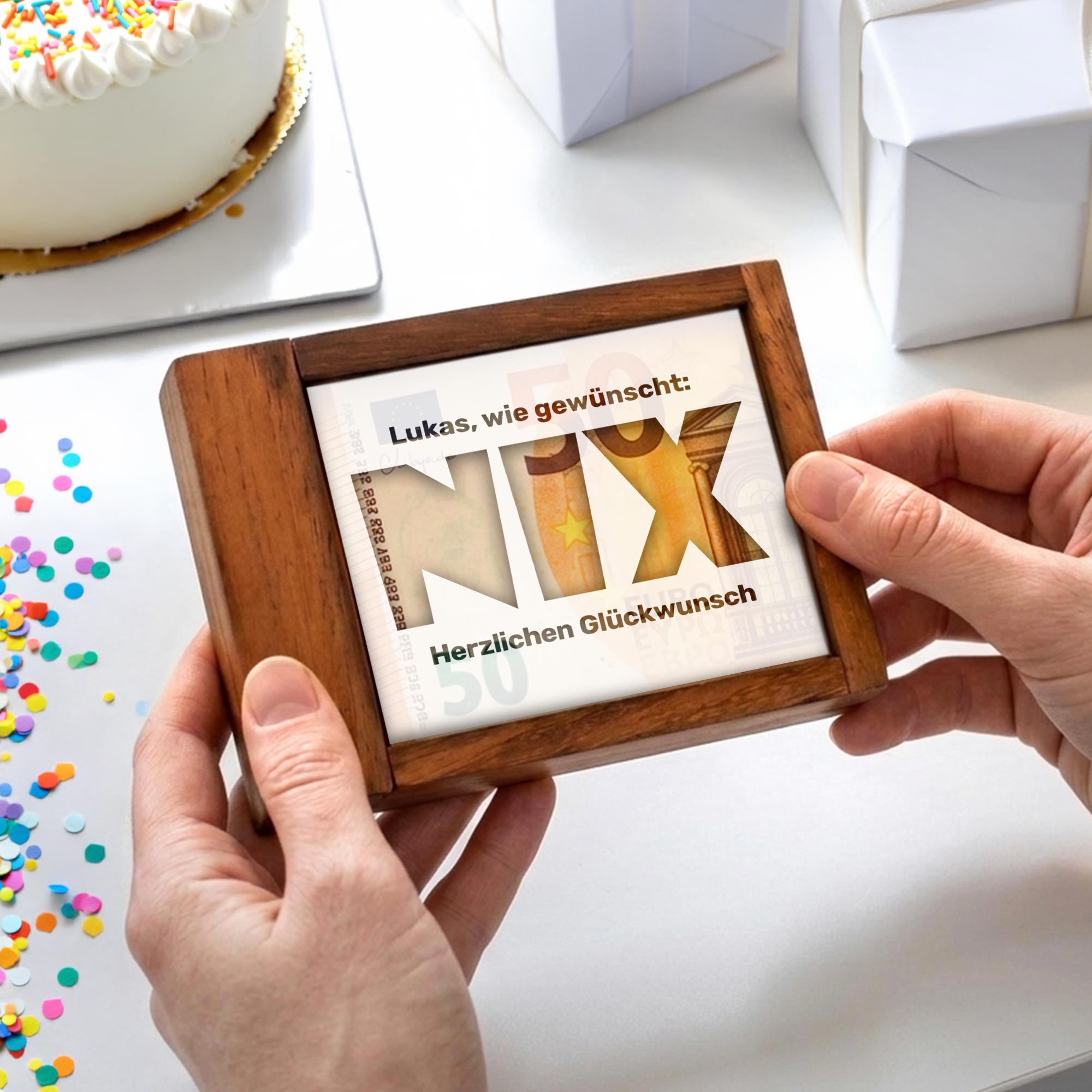Magische Geldgeschenkbox Kompakt - Nix Magische Geldgeschenkbox Kompakt - Nix
