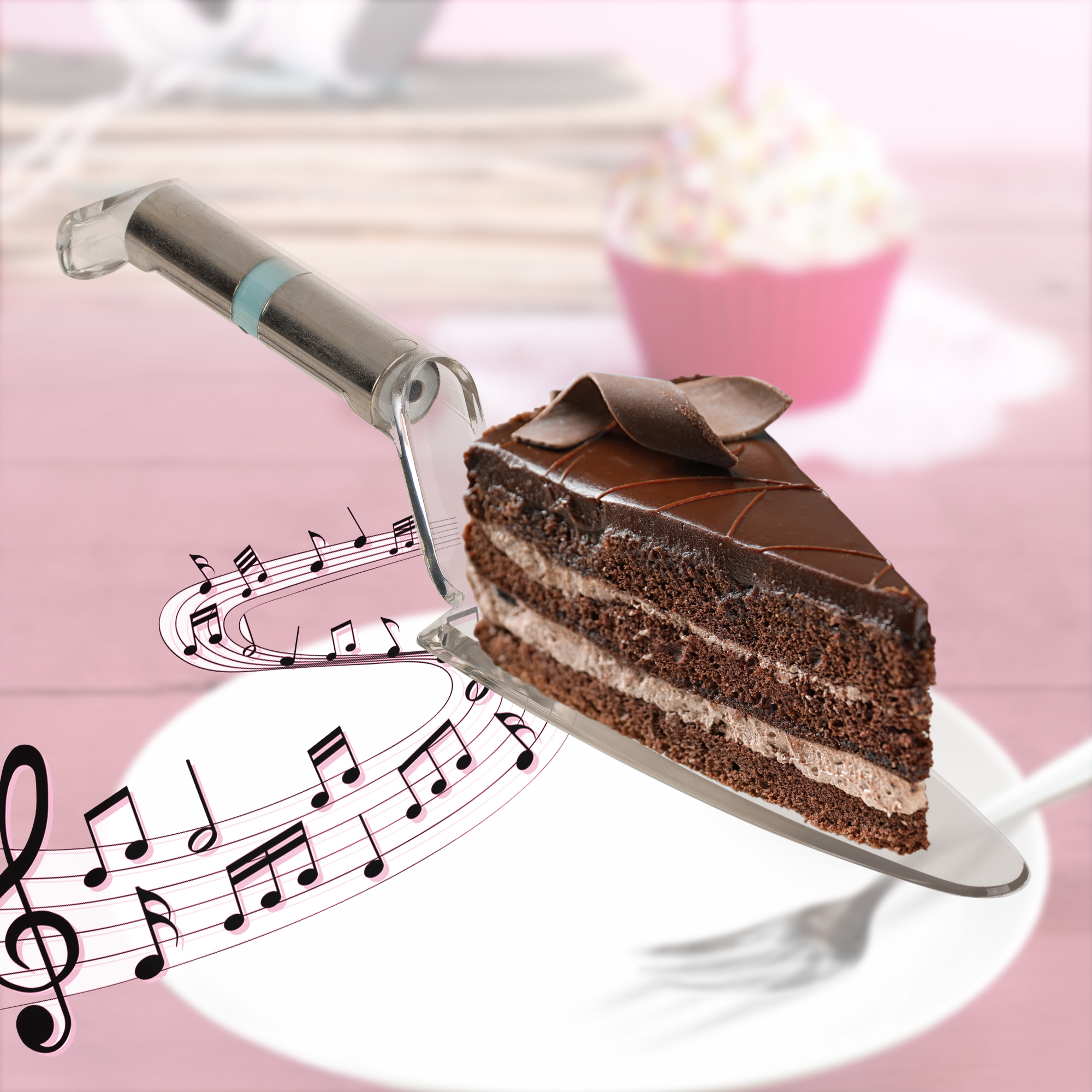 Tortenheber mit Sound - Happy Birthday Tortenheber mit Sound - Happy Birthday