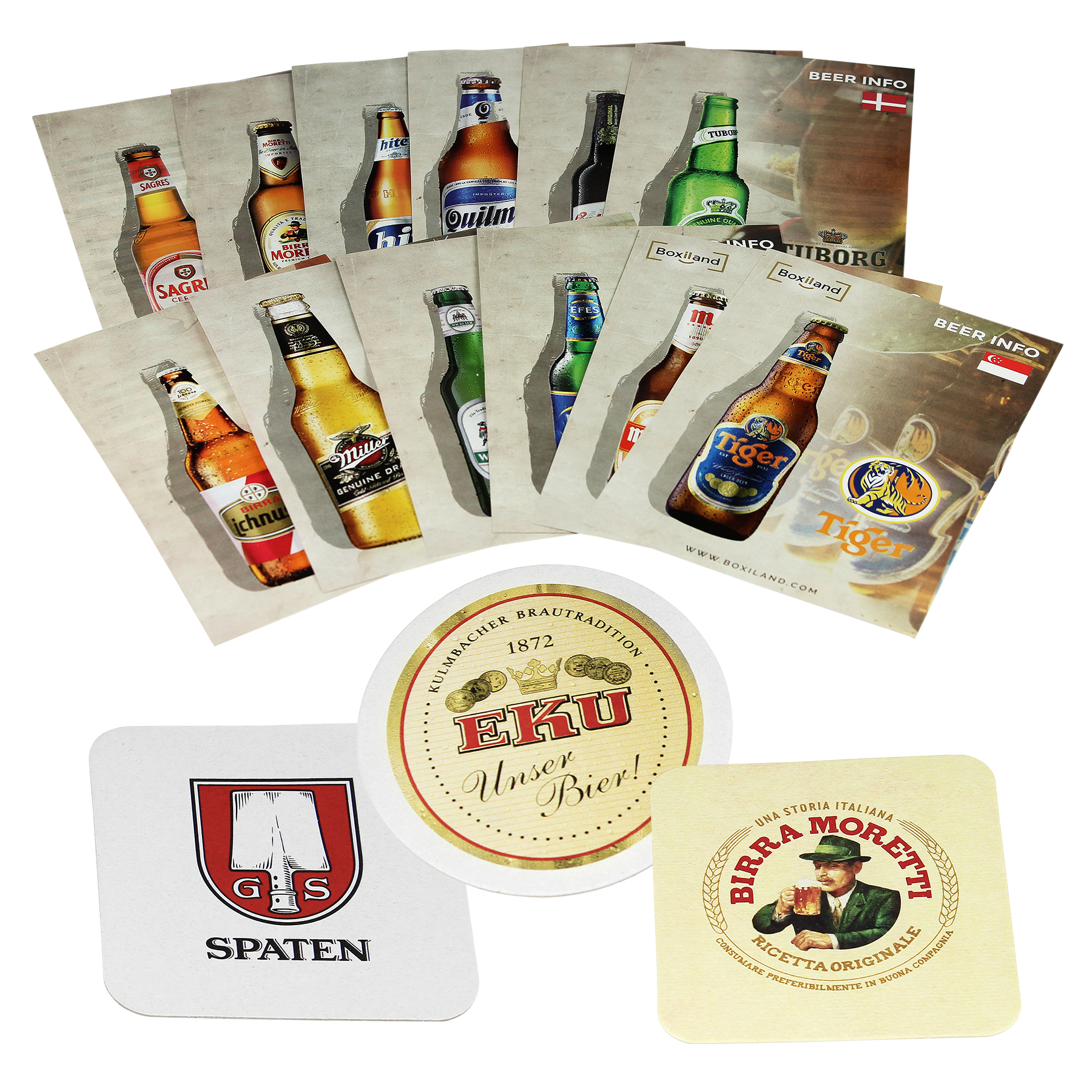 Bier Weltreise, 12 internationale Biere aus aller Welt (12 Ländern) - Bierweltreise XL in Geschenkbox bzw als Geschenkset für Männer