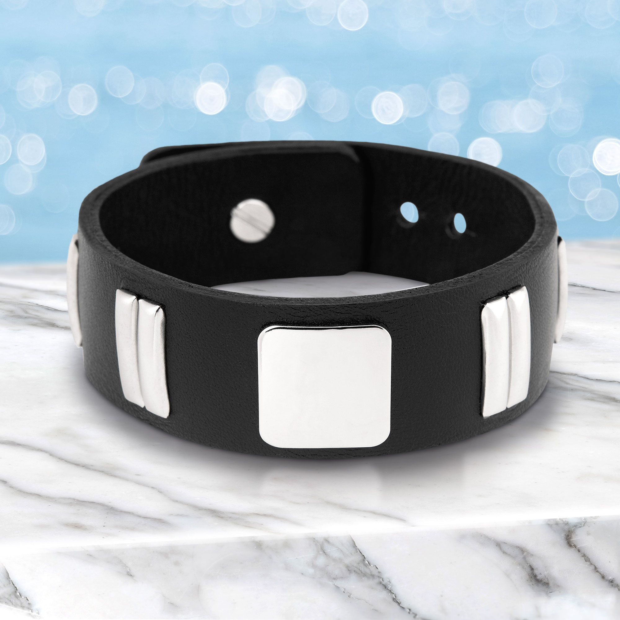 Armband BLACK CHROME