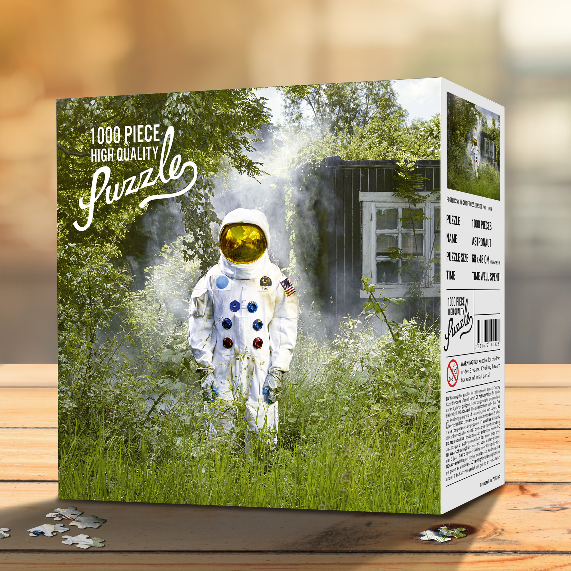 XXL Puzzle 1000-teilig - Astronaut Motiv XXL Puzzle 1000-teilig - Astronaut Motiv 2
