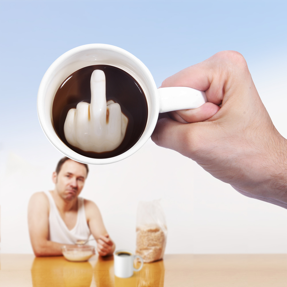 Tasse Stinkefinger Tasse Stinkefinger