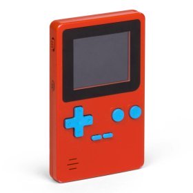 Kleine Retro Konsole mit 152 Spielen - rot Kleine Retro Konsole mit 152 Spielen - rot