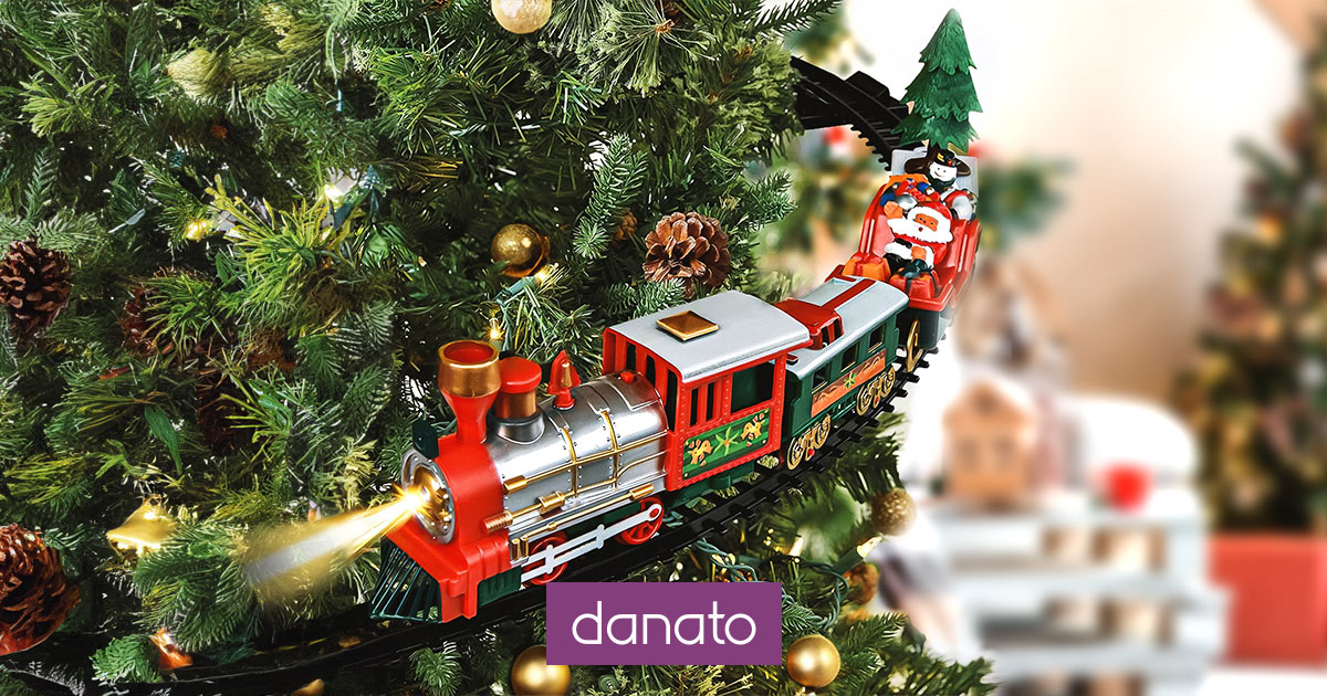 Produktbild von Santa Express Weihnachtszug Geschenk Kasten, Weihnachtszug Für Den