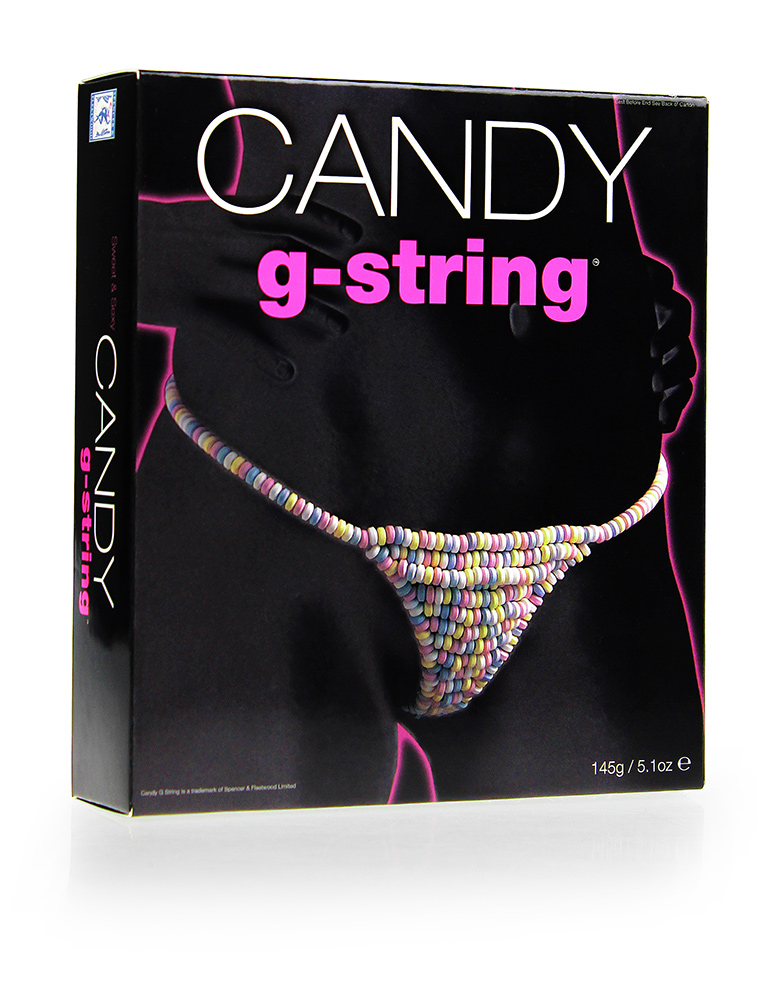 Essbarer String aus Süßigkeiten, Unterwäsche zum Essen fürs Liebesspiel, Erotisches Spielzeug für Erwachsene, Candy String