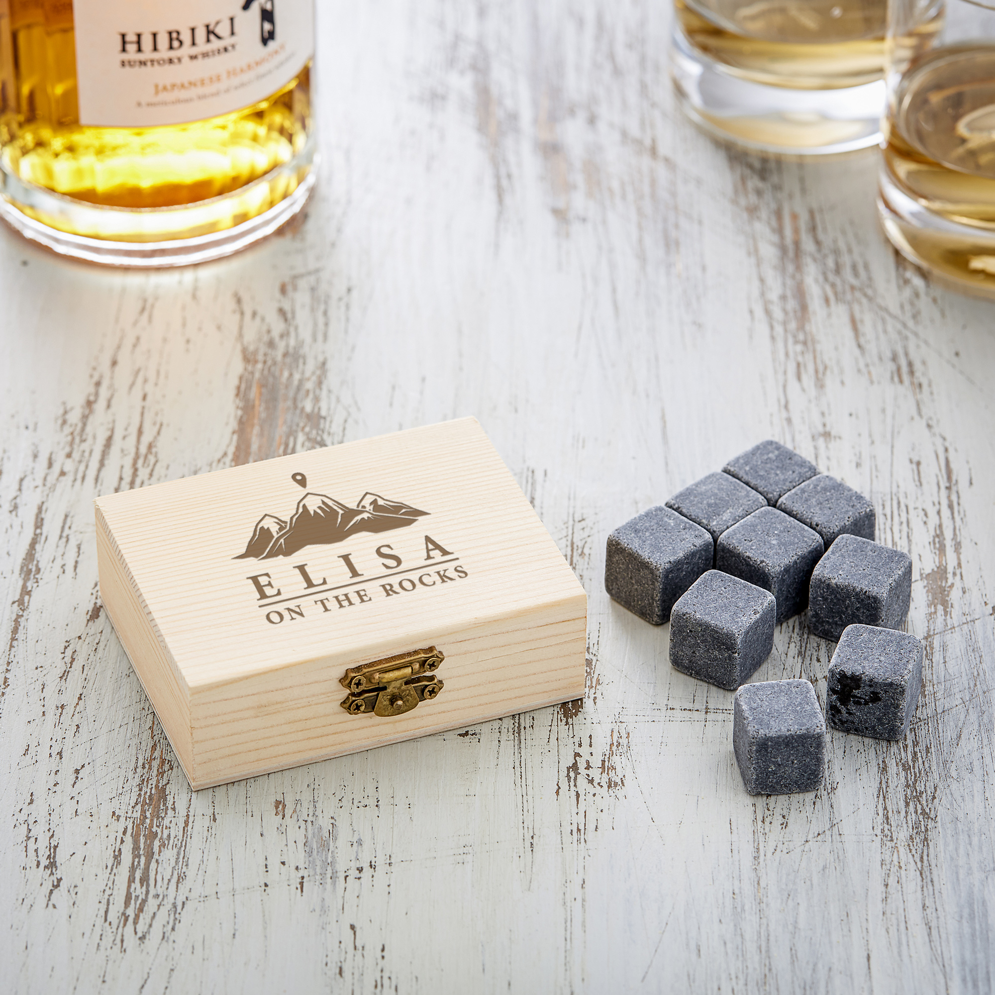 Whiskysteine - On the Rocks - Personalisiert Whiskysteine - On the Rocks - Personalisiert