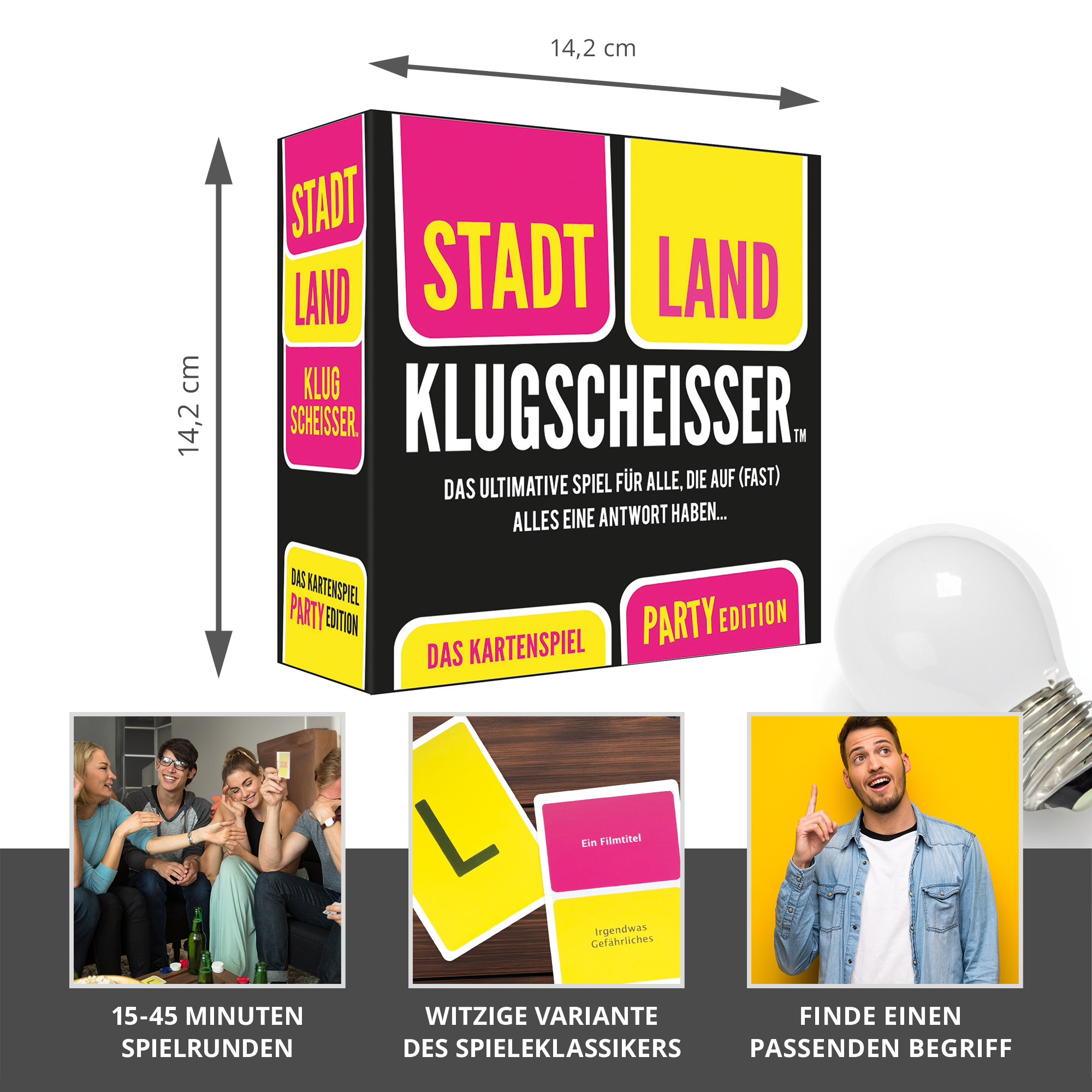Stadt Land Klugscheisser - Gesellschaftsspiel