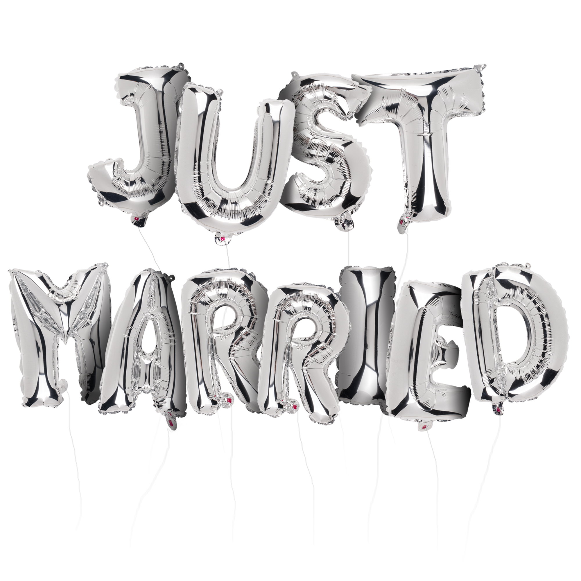Motivballons - Schriftzug Just Married