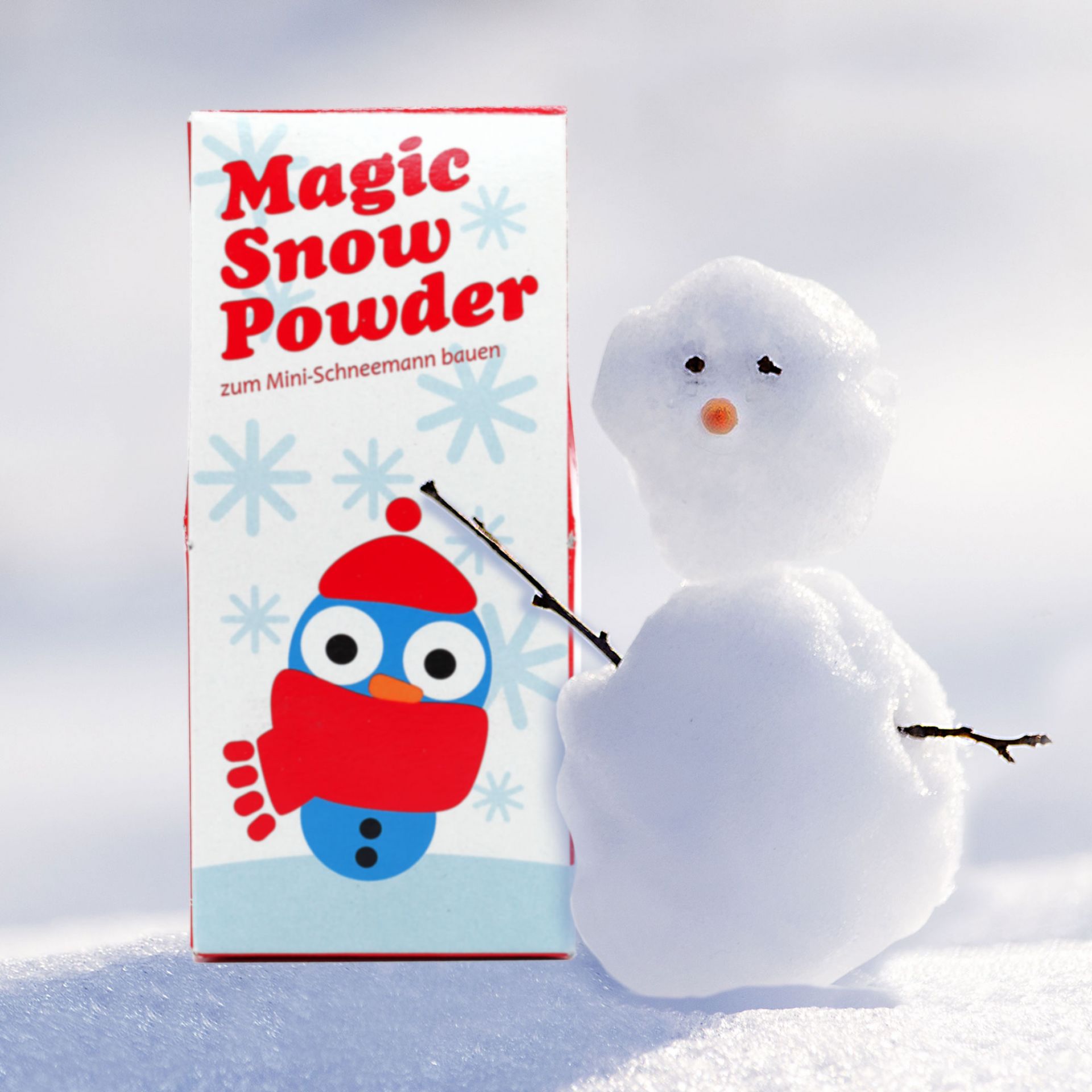 Zauberschnee - Magisches Pulver für Kunstschnee Zauberschnee - Magisches Pulver für Kunstschnee