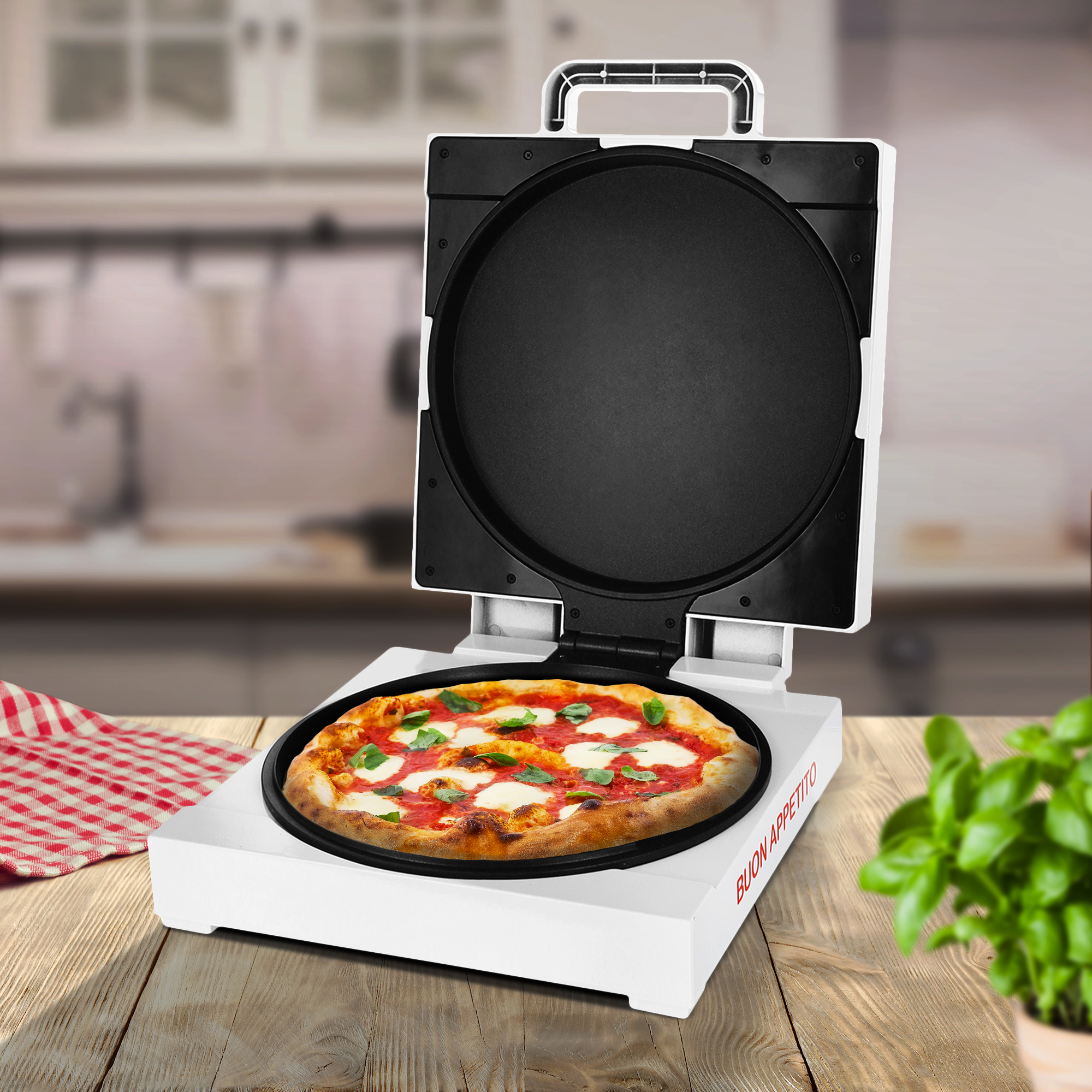 Pizzaofen für Zuhause - Pizzakarton Design 4