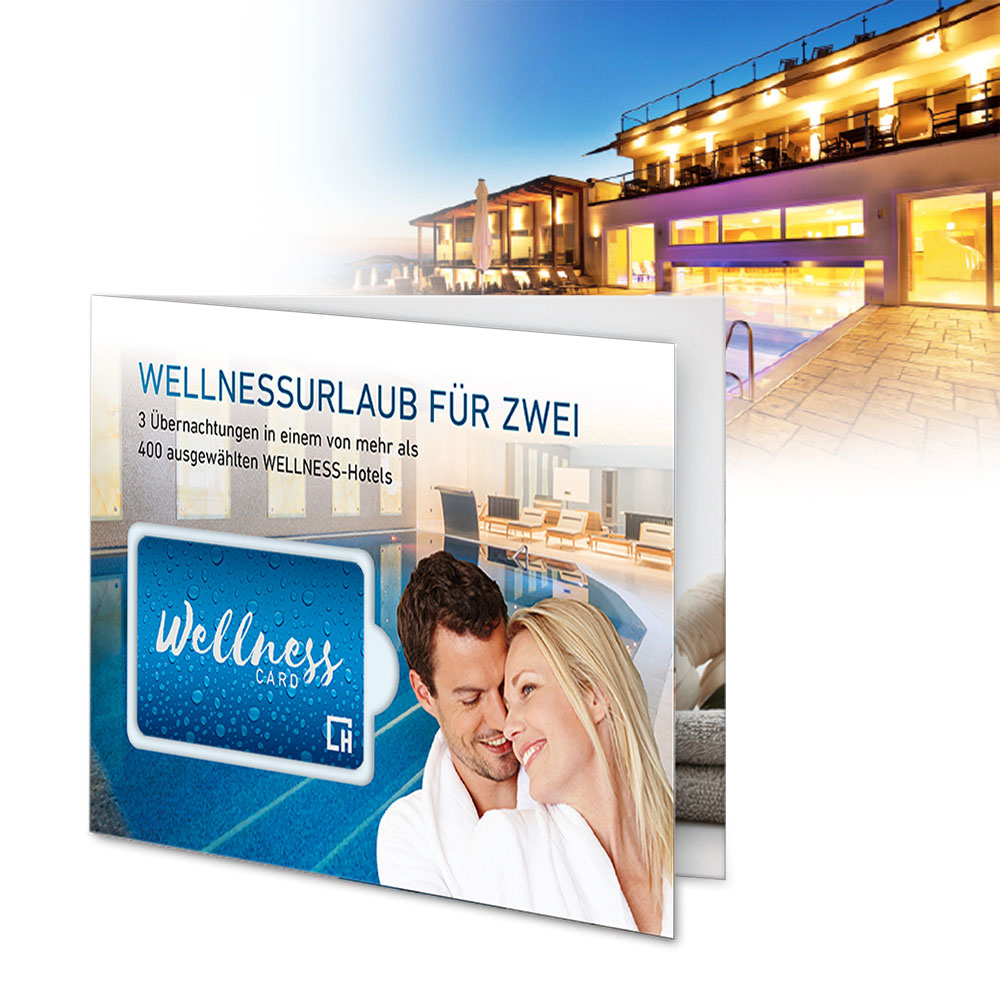 Wellness Urlaub für Zwei - Hotelgutschein Kurztrip