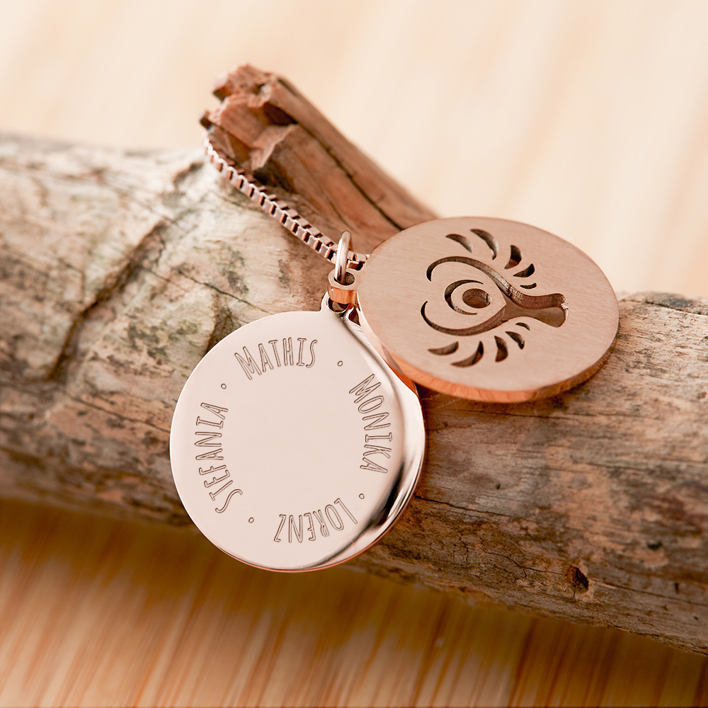 Personalisierter Schmuck mit individueller Gravur