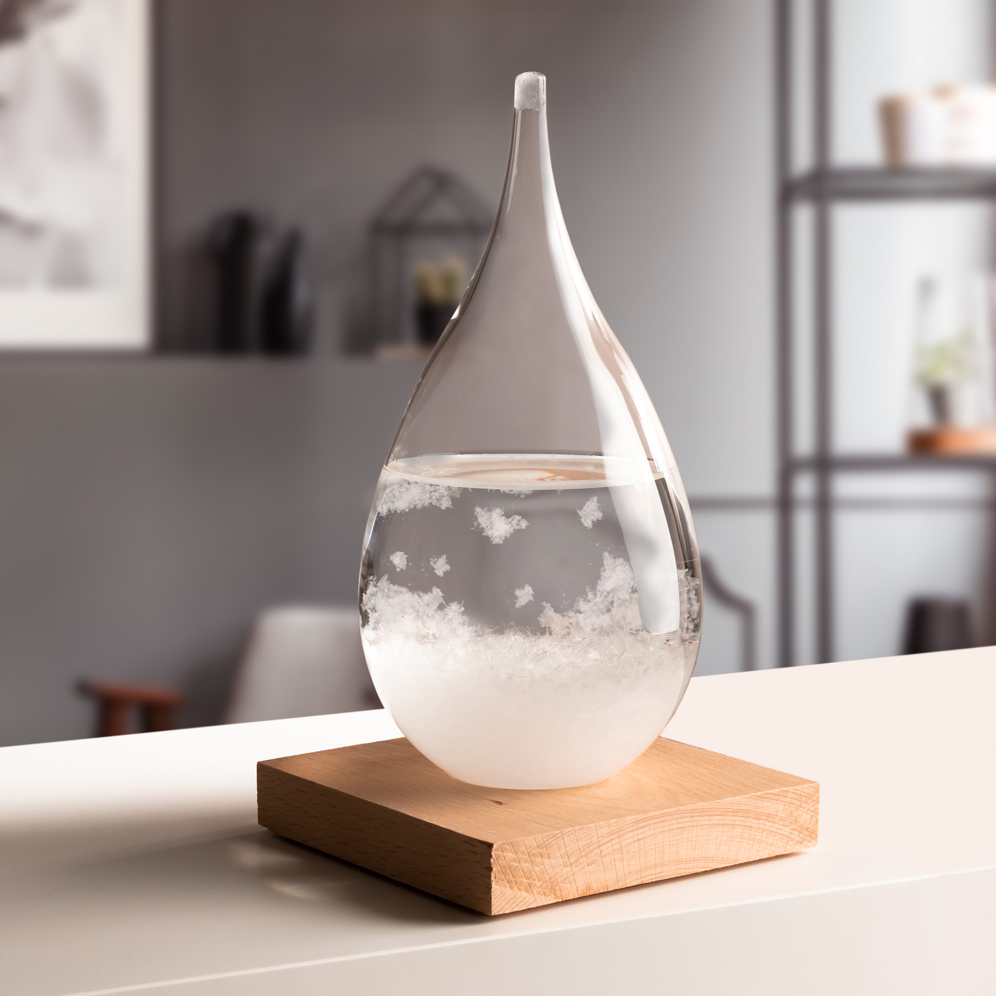 Sturmglas Tropfen zur Wetterprognose Sturmglas Tropfen zur Wetterprognose, Sturmglas Tropfen zur Wetterprognose, Barometer, Geschenke für den Partner, Wetterstation