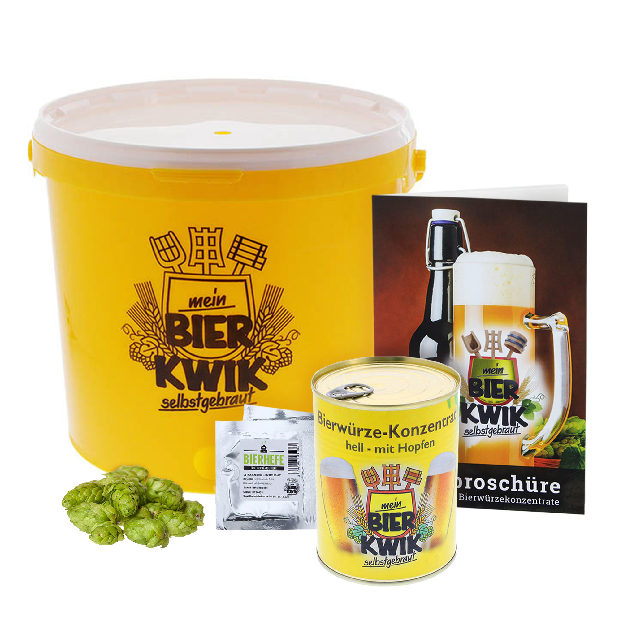 Bierbrauset - Zum selber brauen, Pils im 5 Liter Fass – Biermode