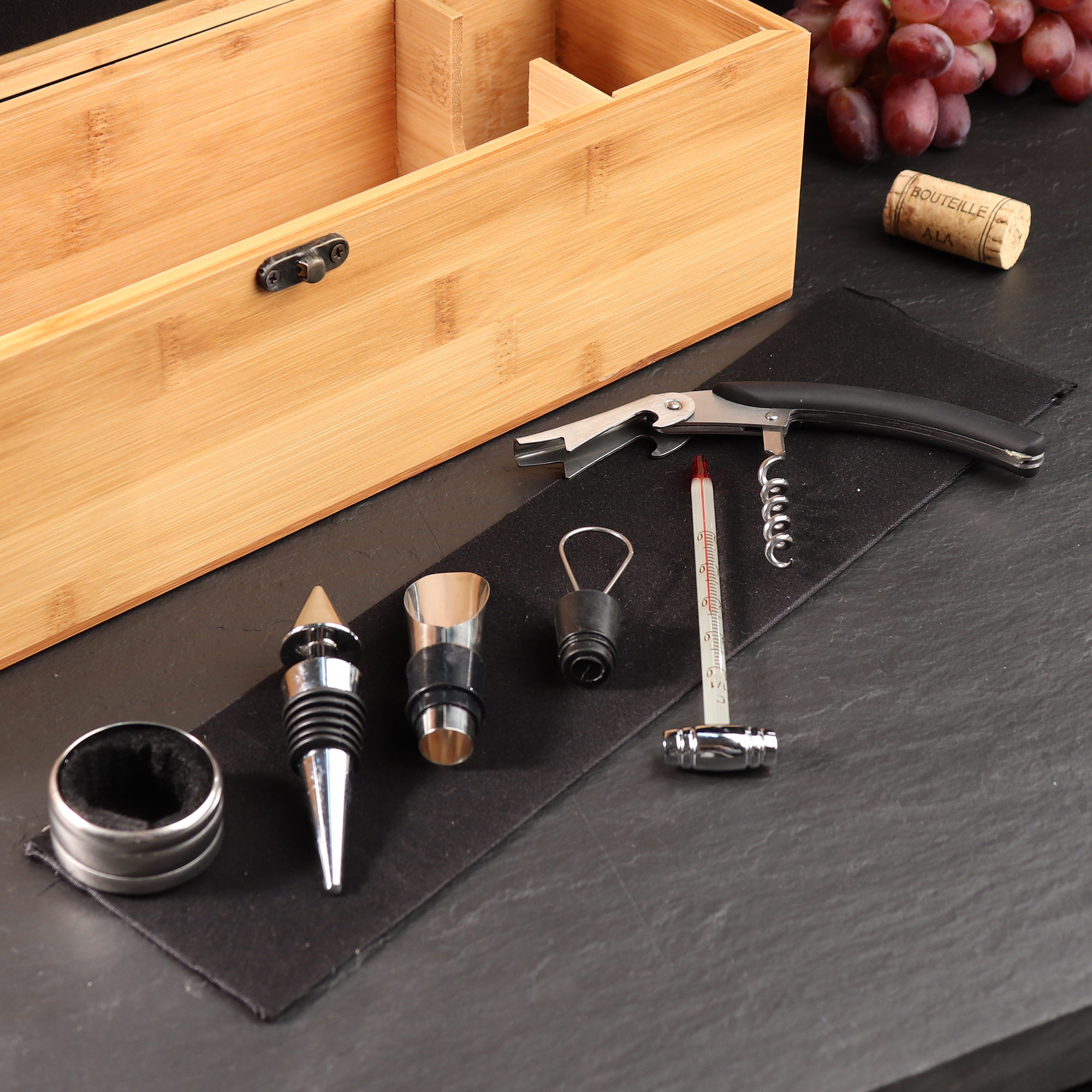 Sommelier Geschenkbox für Weinflaschen Sommelier Geschenkbox für Weinflaschen