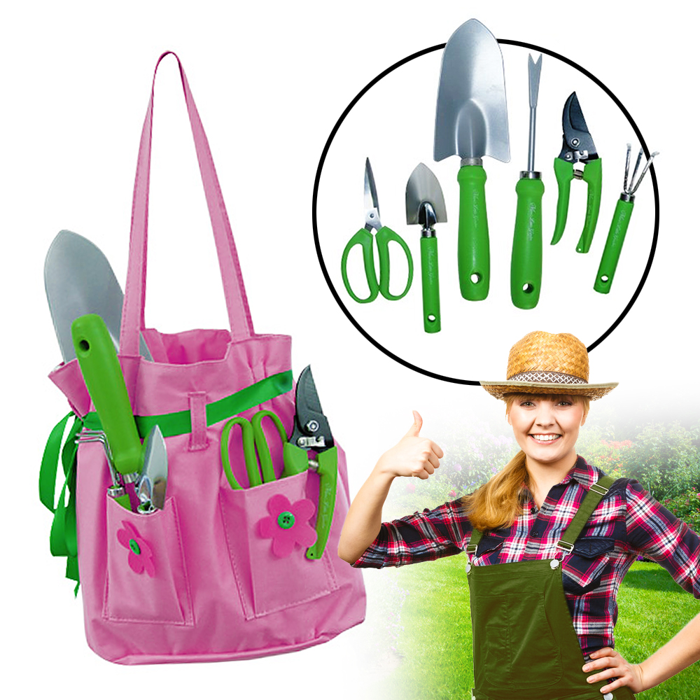 Gartenwerkzeug für Frauen - 6-teilig Gartenwerkzeug für Frauen - 6-teilig