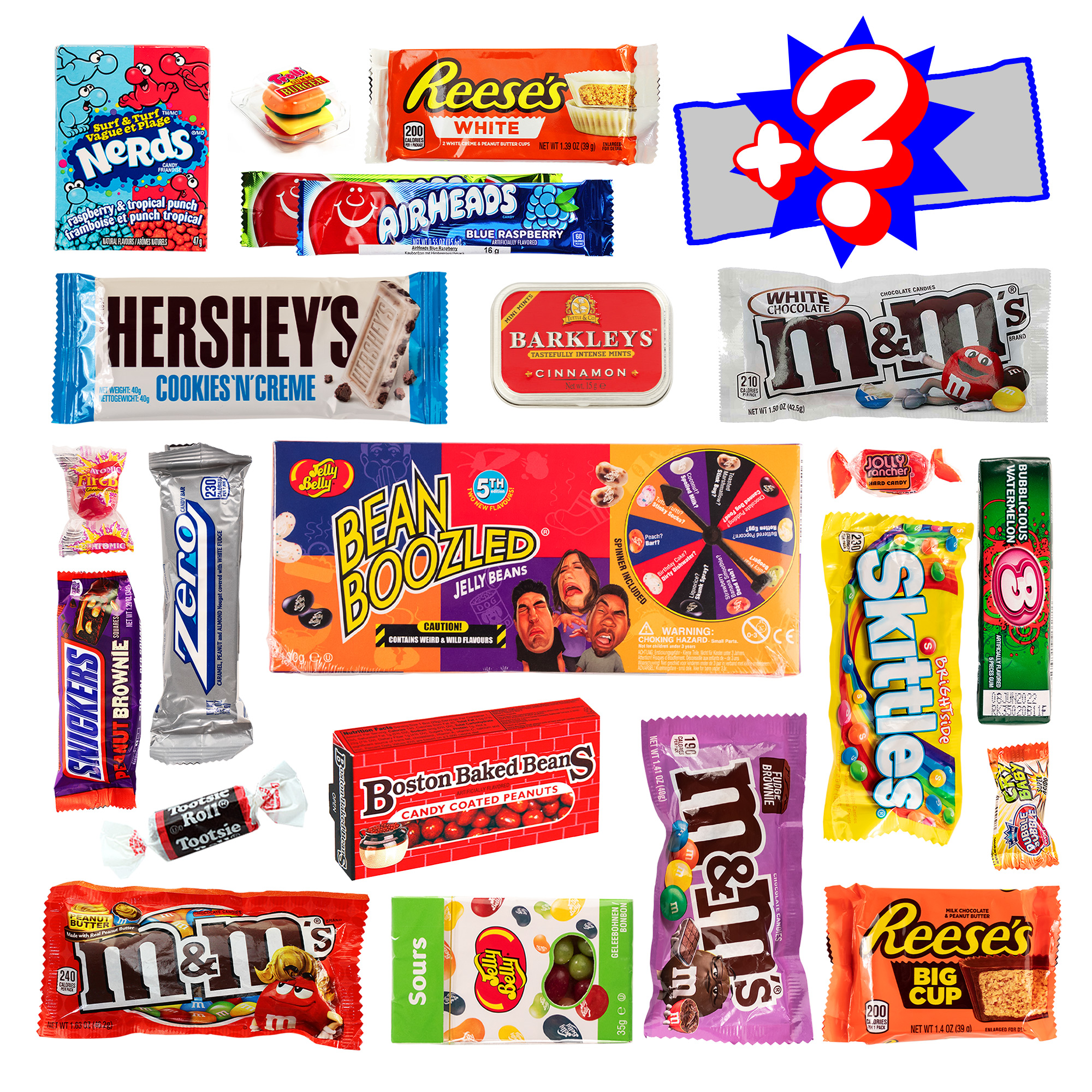 Adventskalender mit amerikanischen Süßigkeiten 4