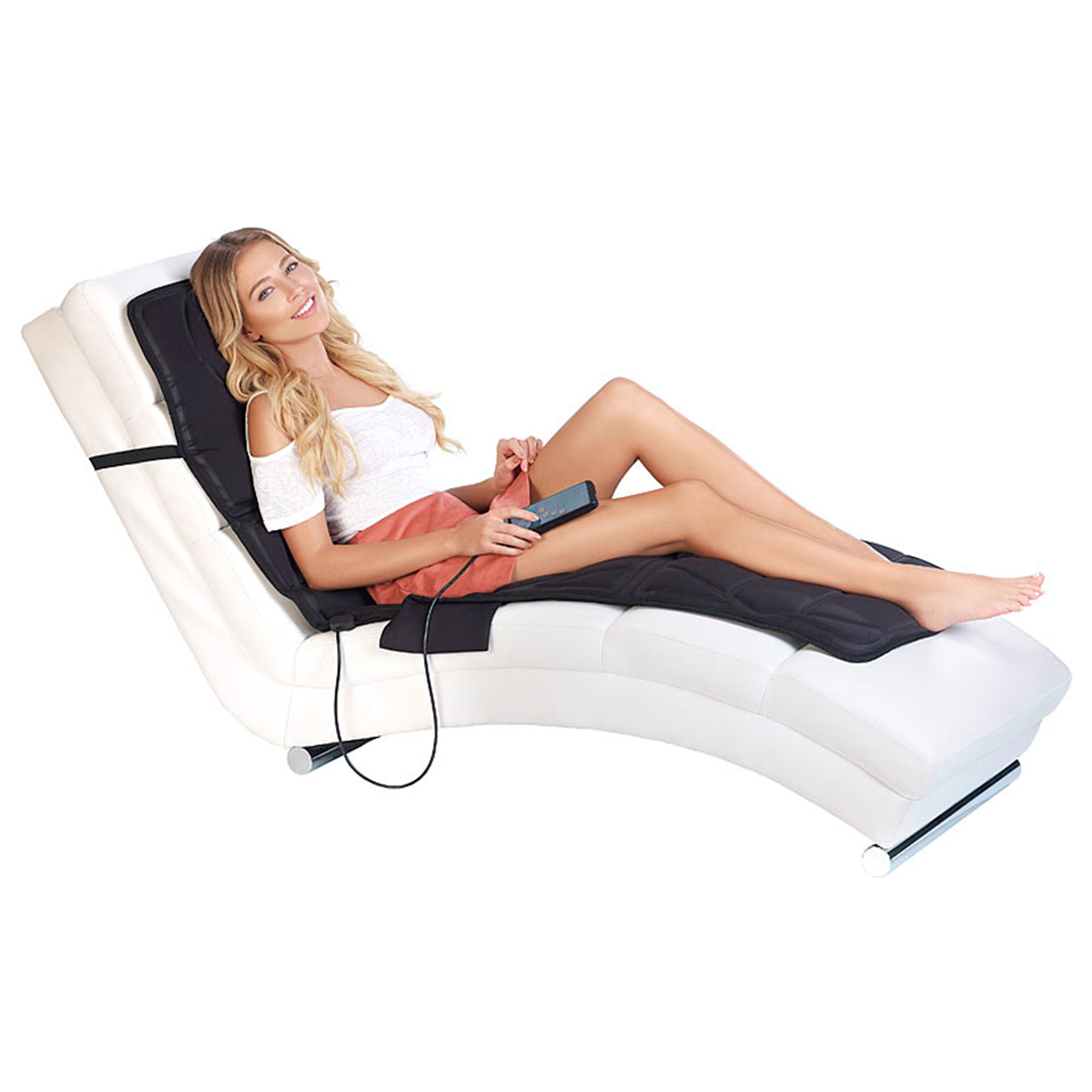 Wärmende Massagematte mit Vibration Wärmende Massagematte mit Vibration