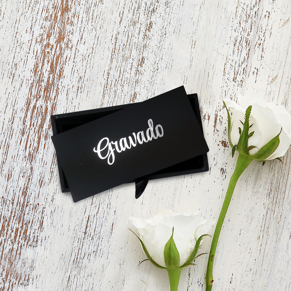 Manschettenknöpfe mit Gravur zur Hochzeit - Monogramm