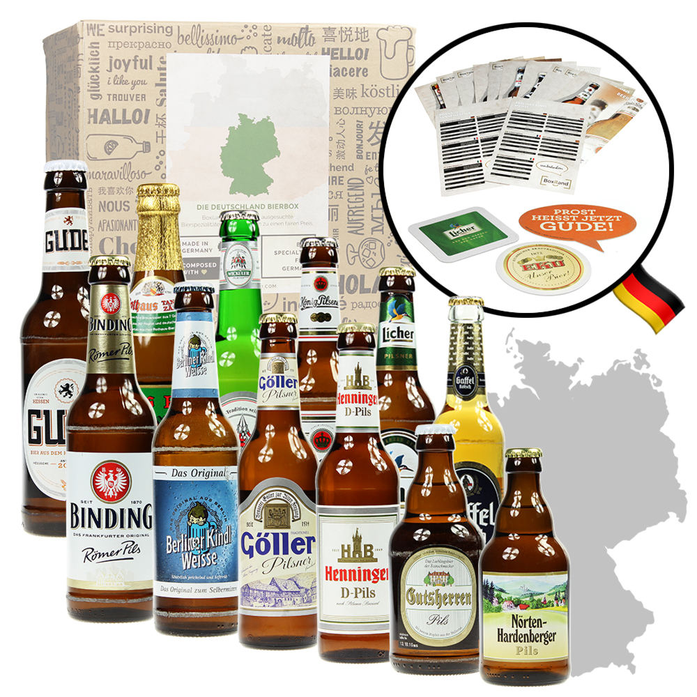 Bierbox Deutschland 12-teilig