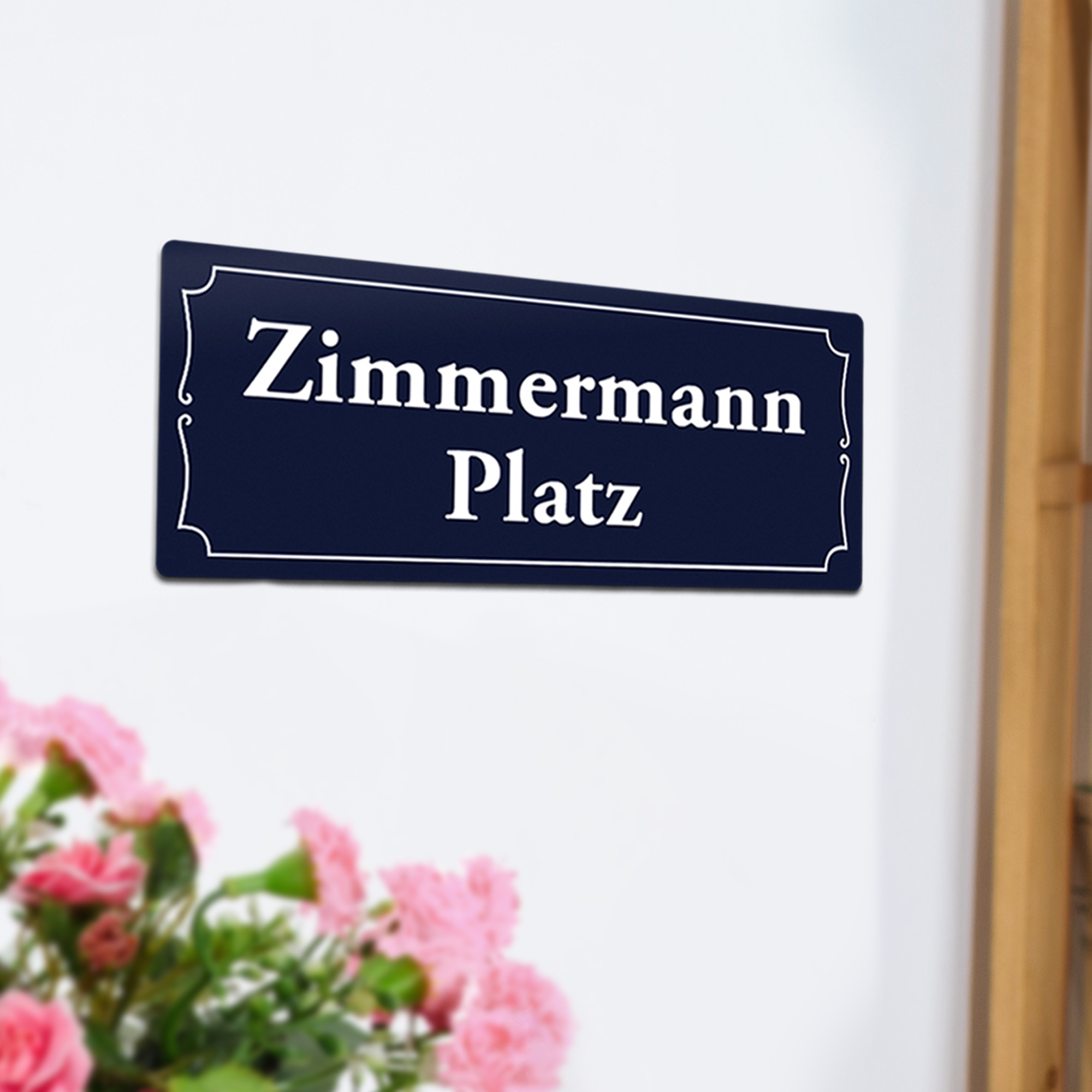 Türschild als Straßenschild mit personalisiertem Namen Türschild als Straßenschild mit personalisiertem Namen 7