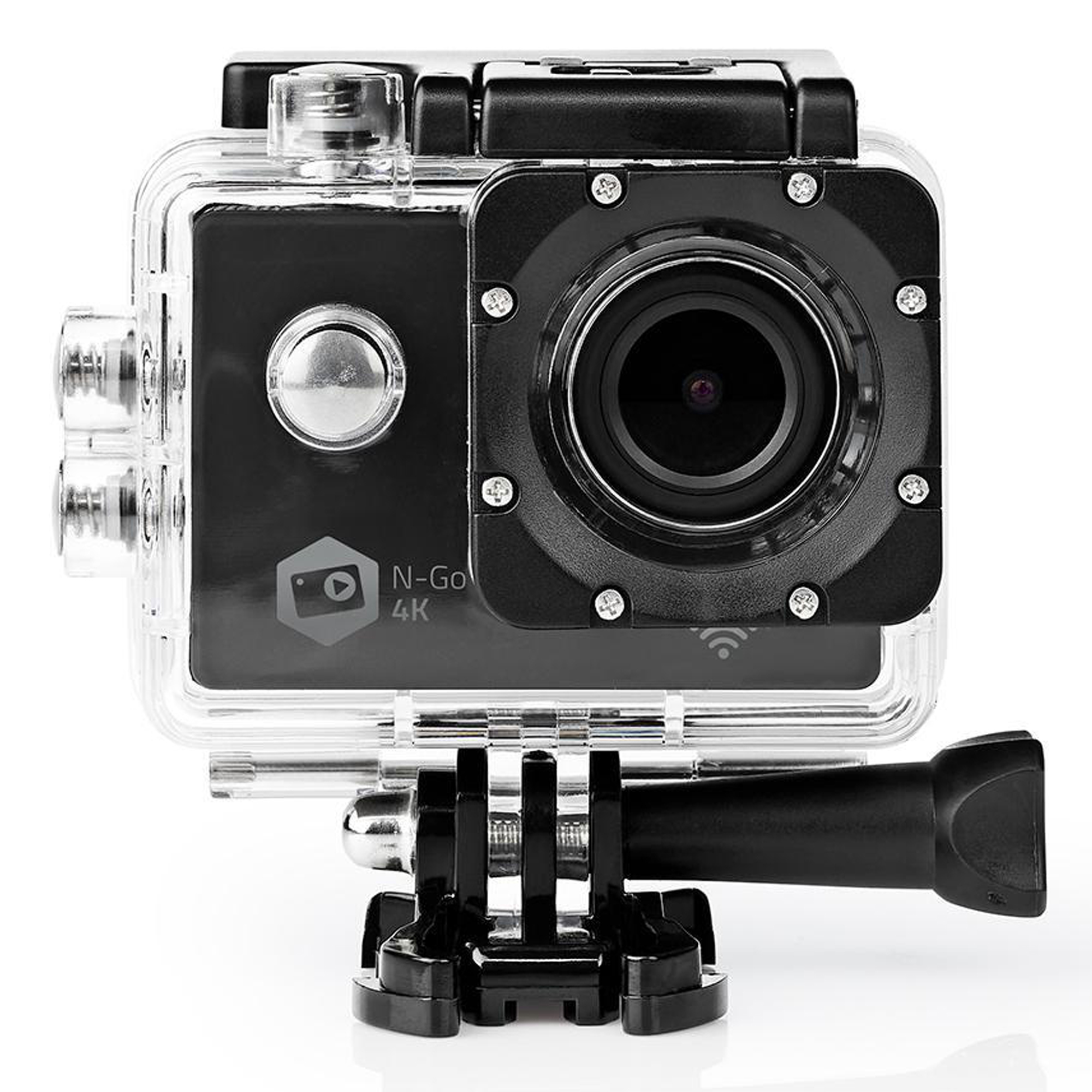 Wasserdichte Digitalkamera - Action Camera mit Mikrofon, 4K Ultra HD Actioncam, Wlan Kamera mit Unterwassergehäuse, Outdoor Unterwasserkamera 