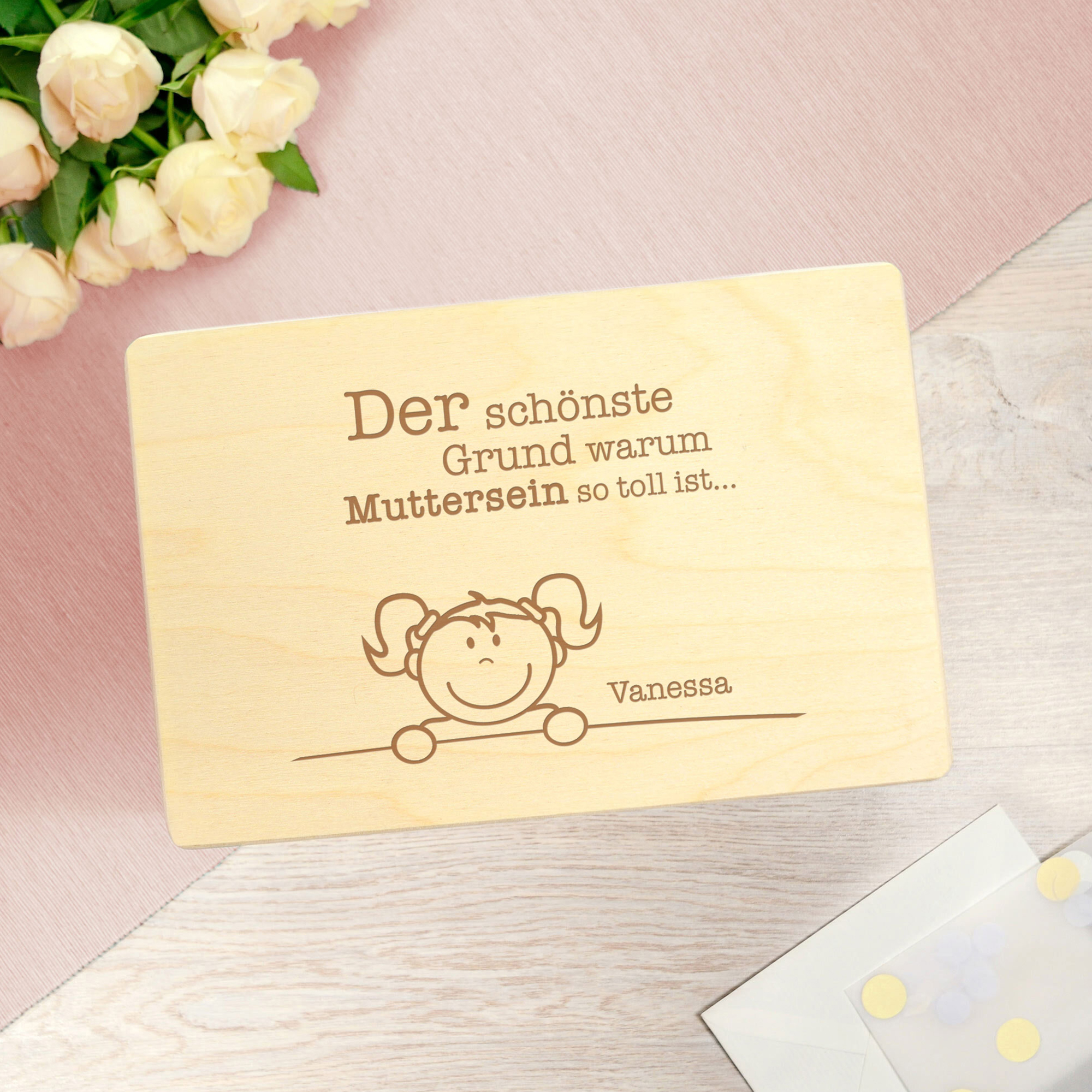 Erinnerungsbox Muttersein - Personalisierte Memory Box Erinnerungsbox Muttersein - Personalisierte Memory Box 3