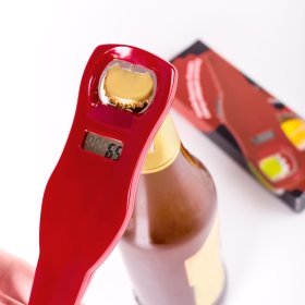 Sprechender Flaschenöffner mit Zählfunktion Sprechender Flaschenöffner mit Zählfunktion