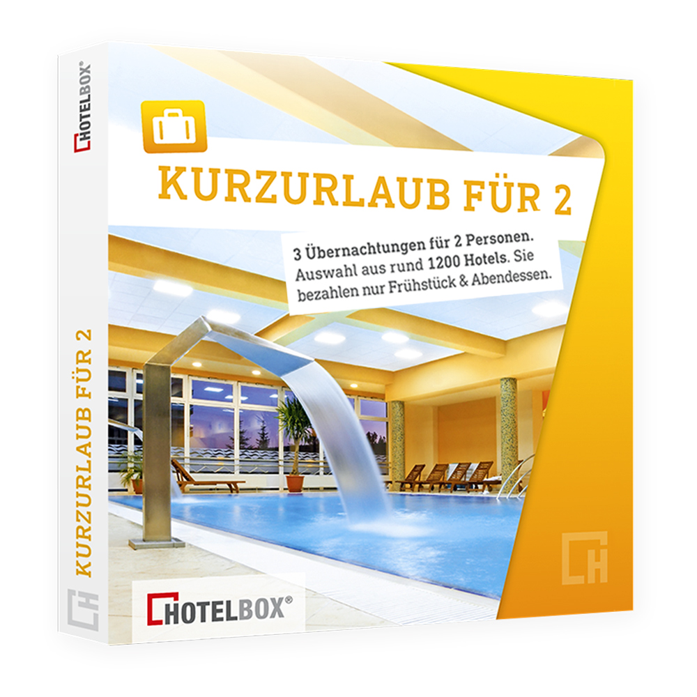 Hotelbox Kurzurlaub für 2 Hotelbox Kurzurlaub für 2
