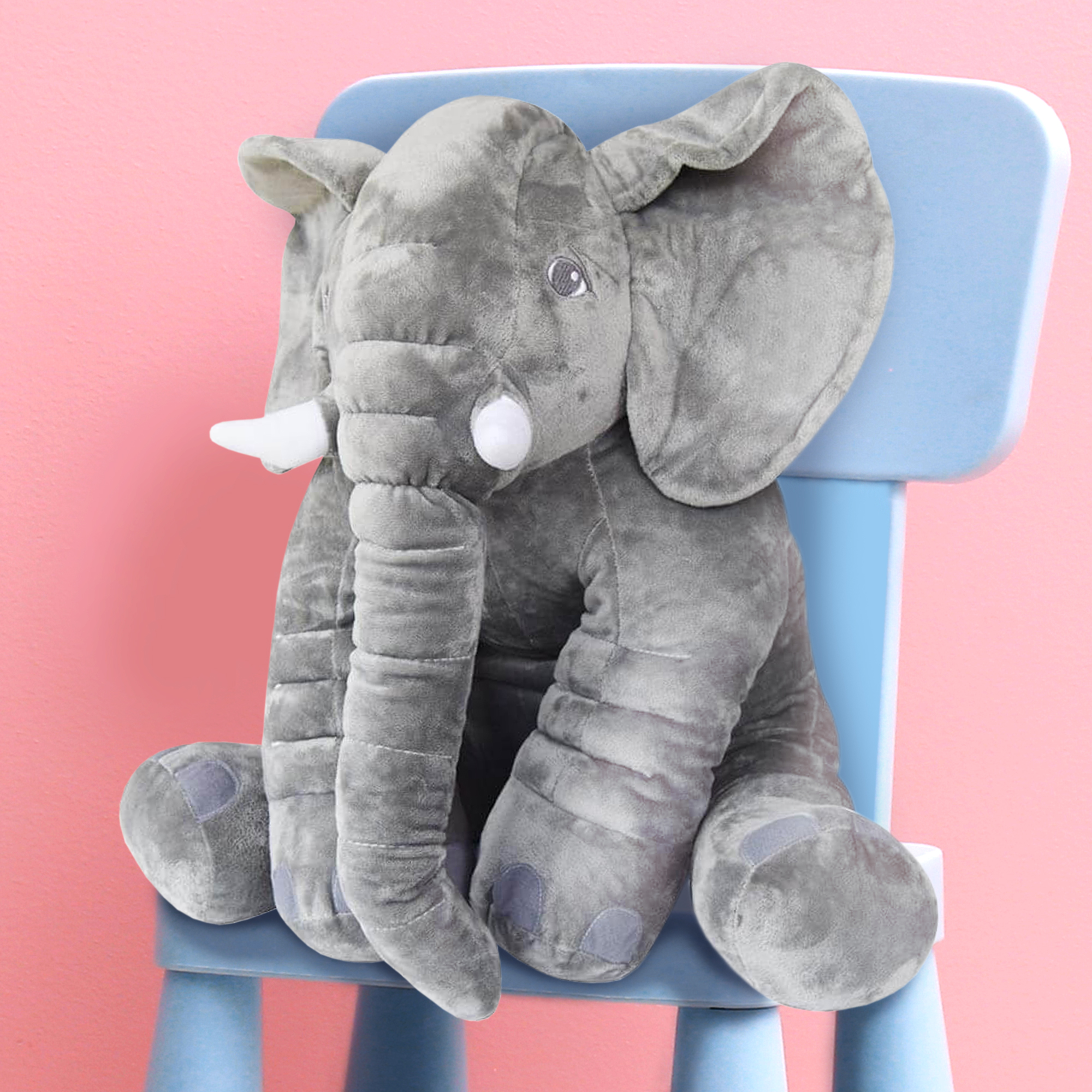 Kinder Baby Elefant Kissen Stofftier Kuscheltier Spielzeug Pillow Geschenk 