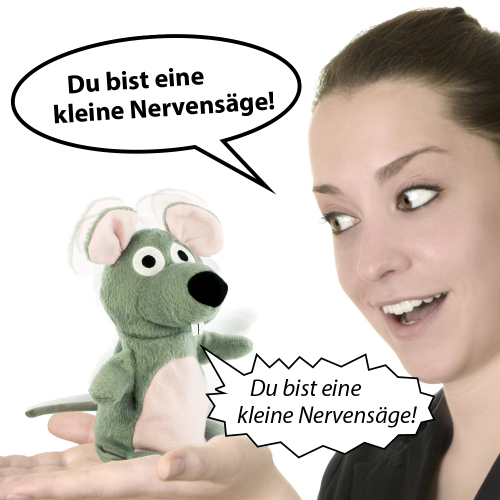 Sprechendes Stofftier - Plüschmaus